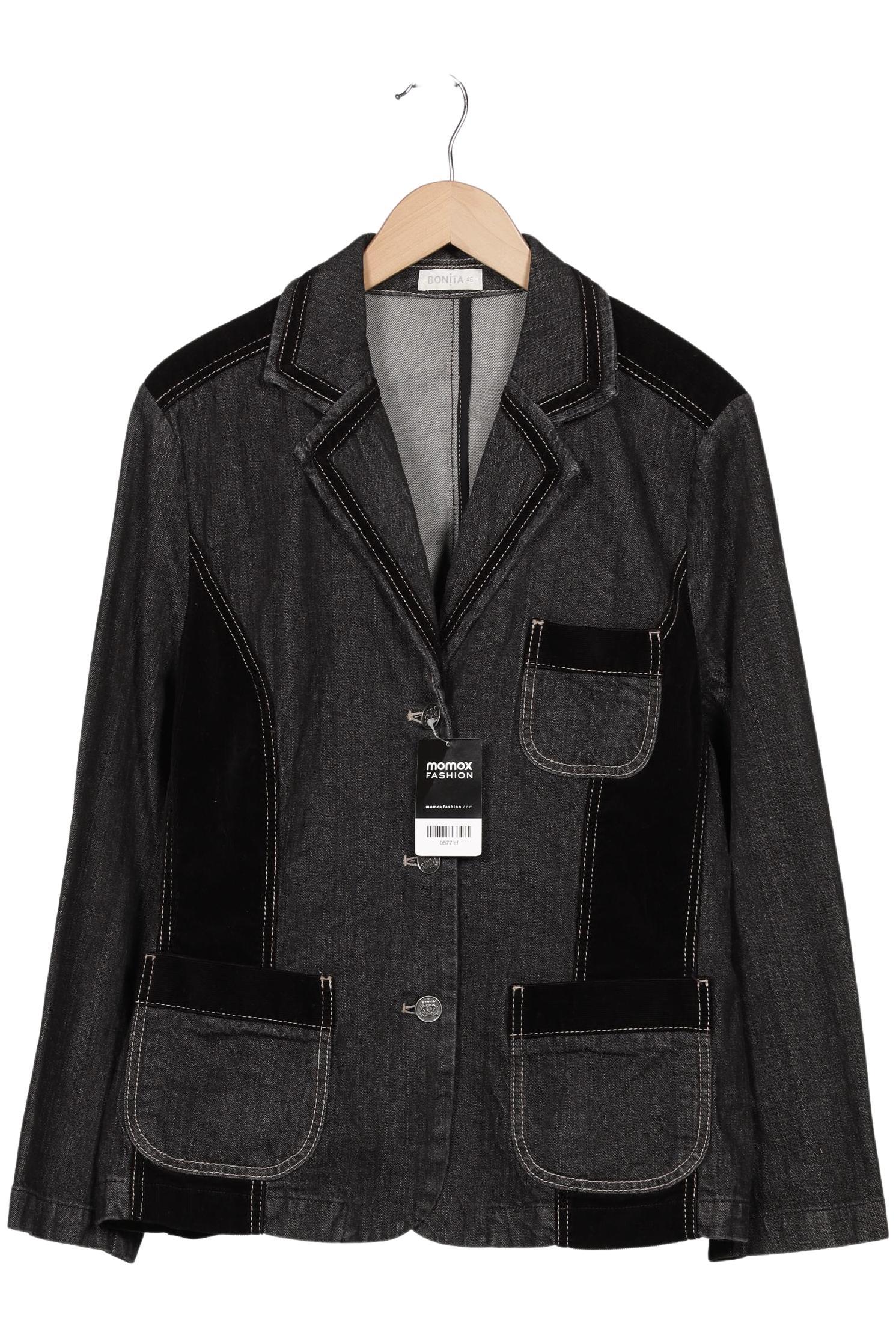 

Bonita Damen Jacke, schwarz, Gr. 46