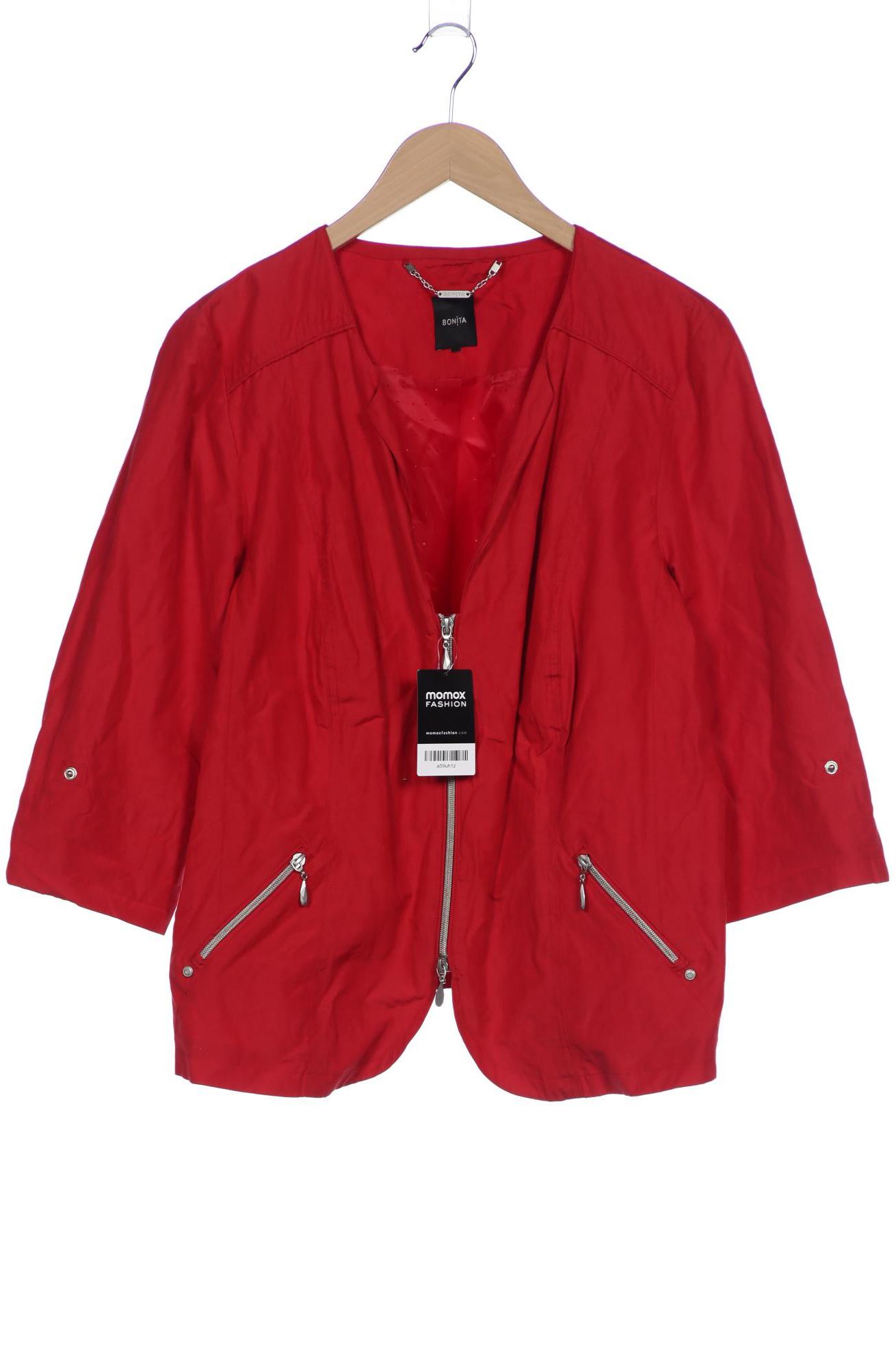 

Bonita Damen Jacke, rot, Gr. 48
