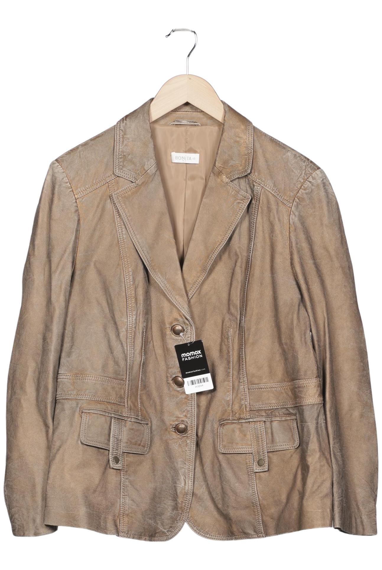 

Bonita Damen Jacke, beige, Gr. 48