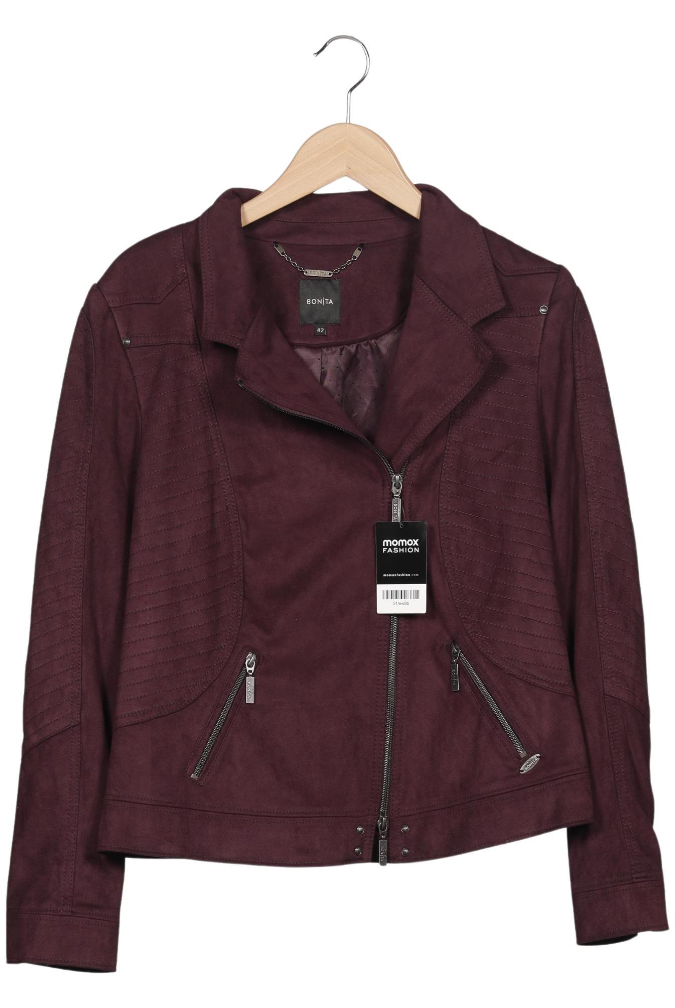 

Bonita Damen Jacke, bordeaux, Gr. 42