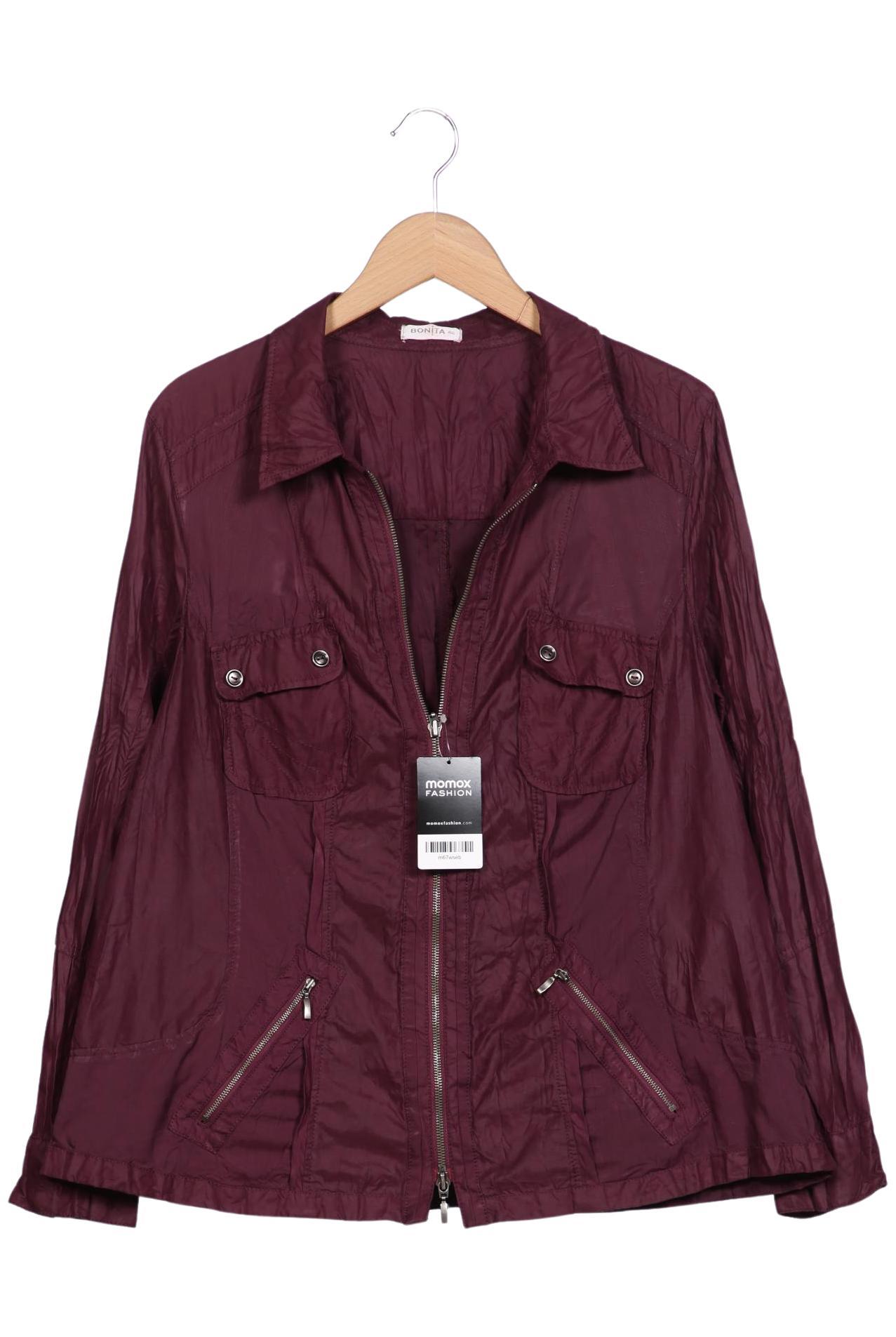 

Bonita Damen Jacke, bordeaux, Gr. 46