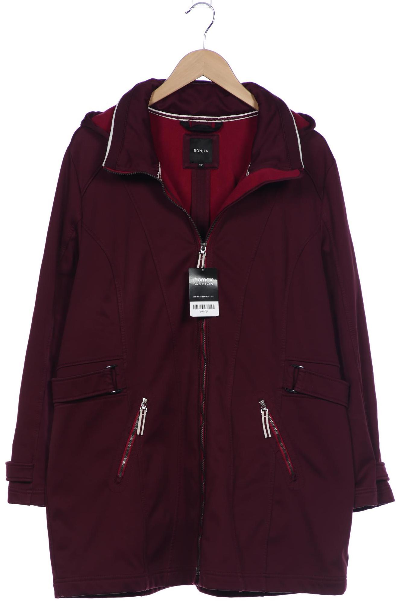 

Bonita Damen Jacke, bordeaux, Gr. 48