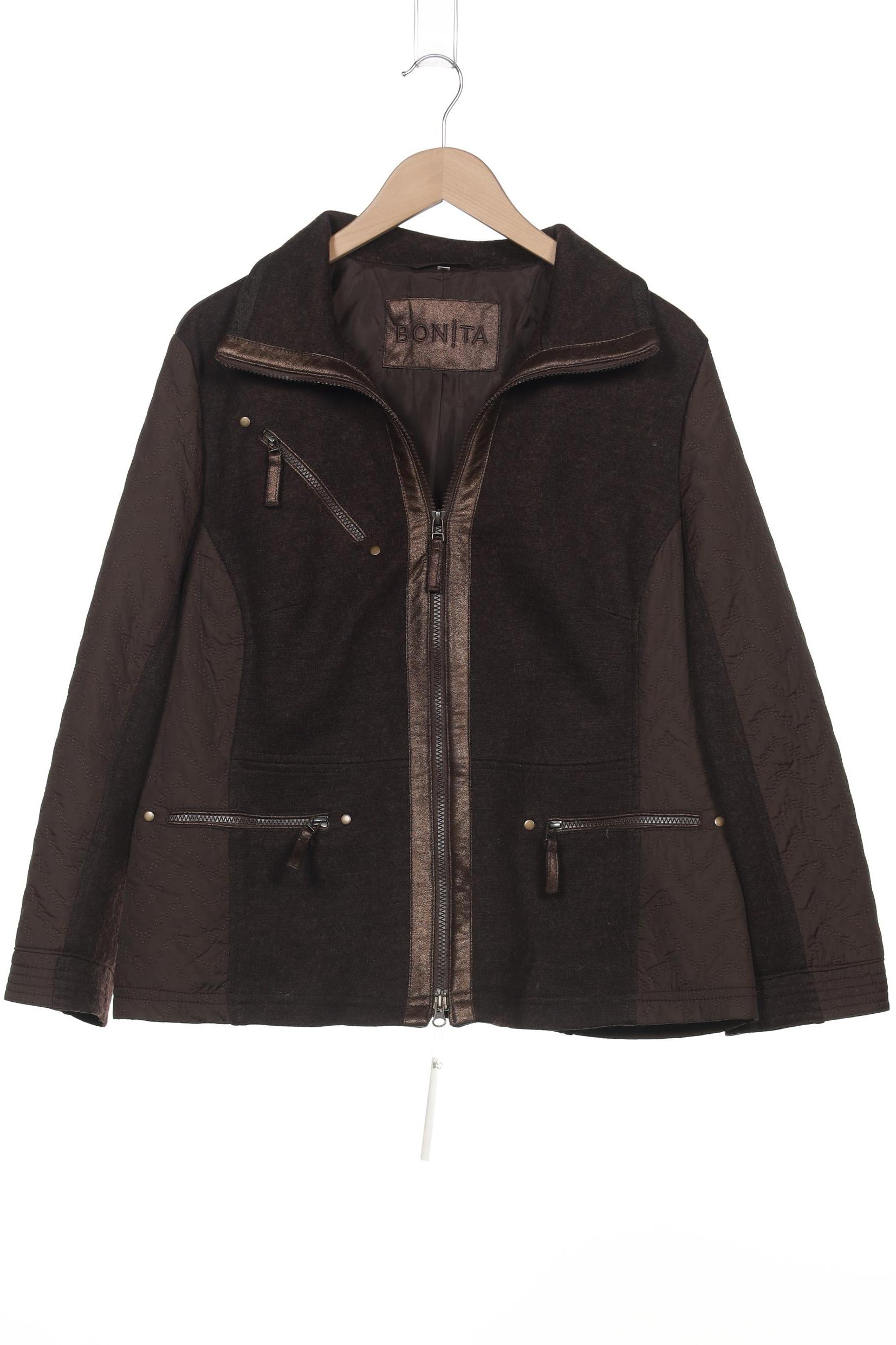

Bonita Damen Jacke, braun, Gr. 46