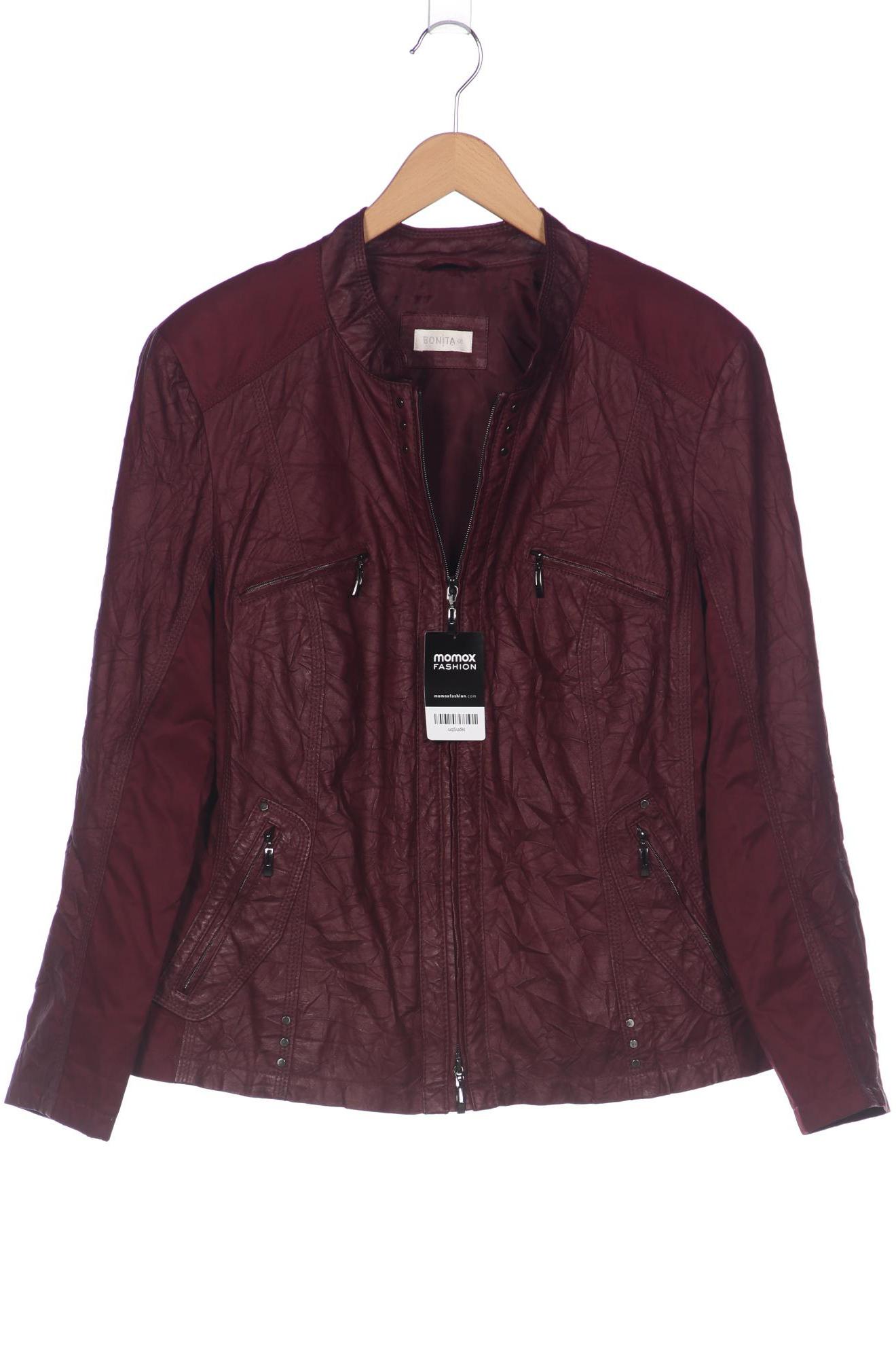 

Bonita Damen Jacke, bordeaux, Gr. 48