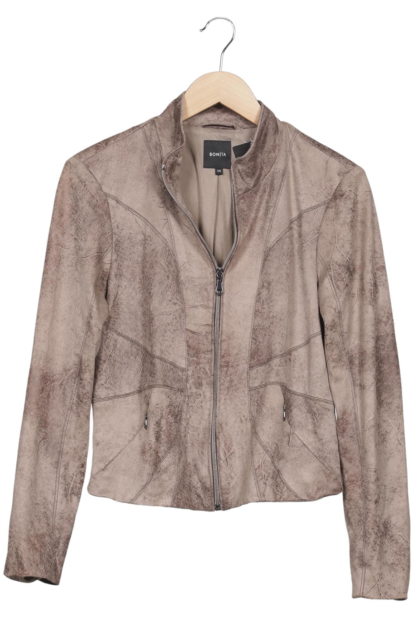 

Bonita Damen Jacke, beige, Gr. 36