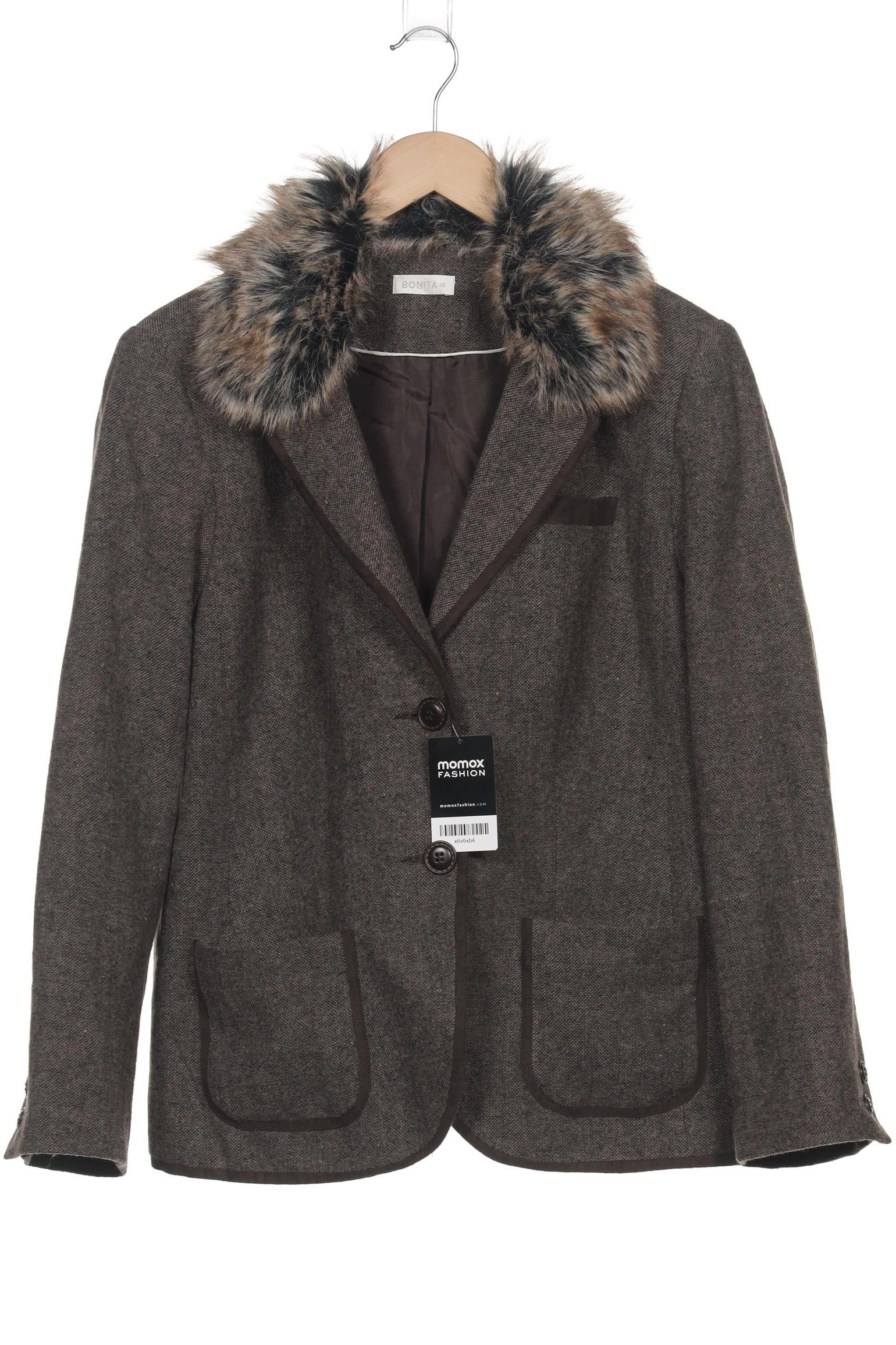 

Bonita Damen Jacke, braun, Gr. 48