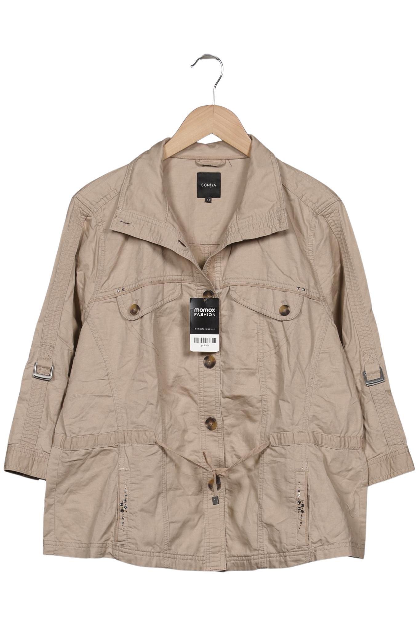 

Bonita Damen Jacke, beige, Gr. 46
