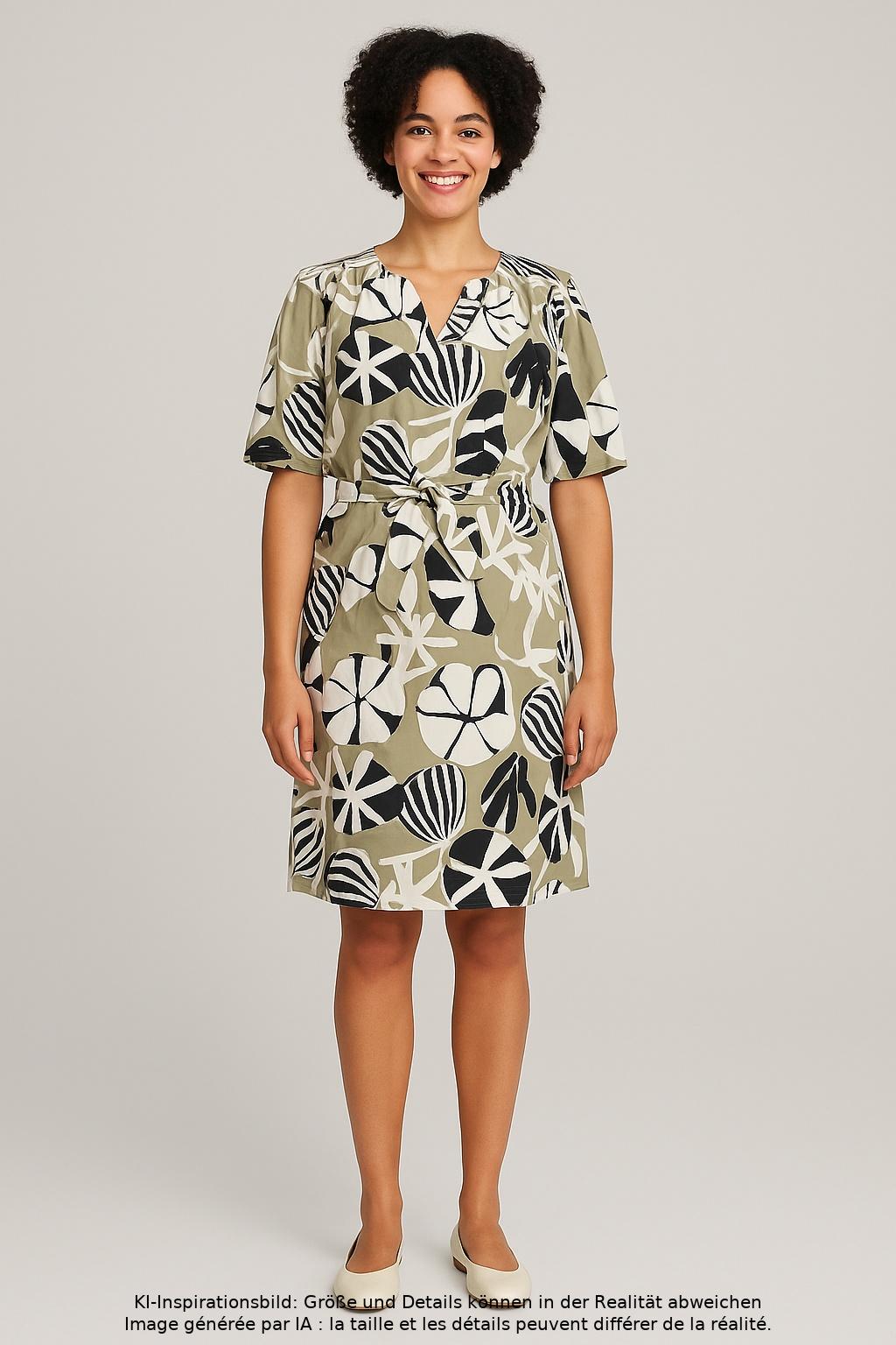 

Bonita Damen Kleid, mehrfarbig, Gr. 38