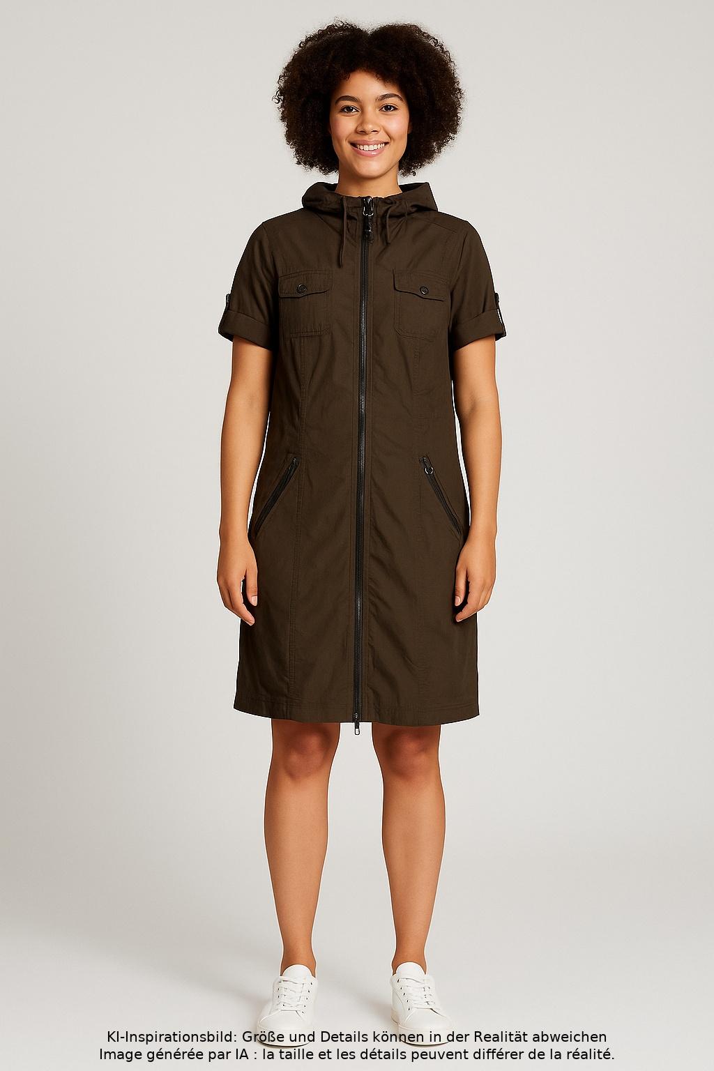 

Bonita Damen Kleid, braun, Gr. 40