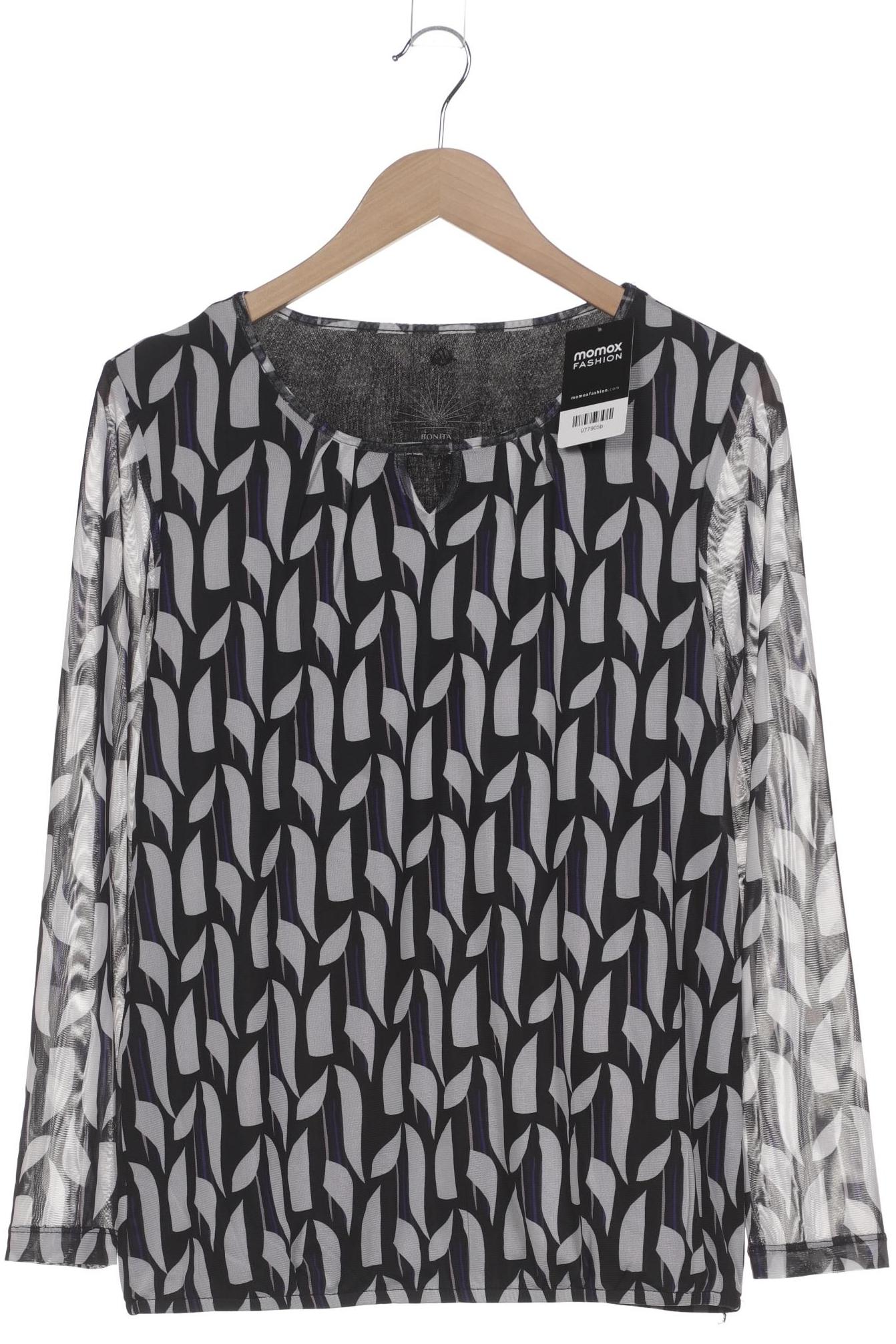 

Bonita Damen Langarmshirt, schwarz, Gr. 38
