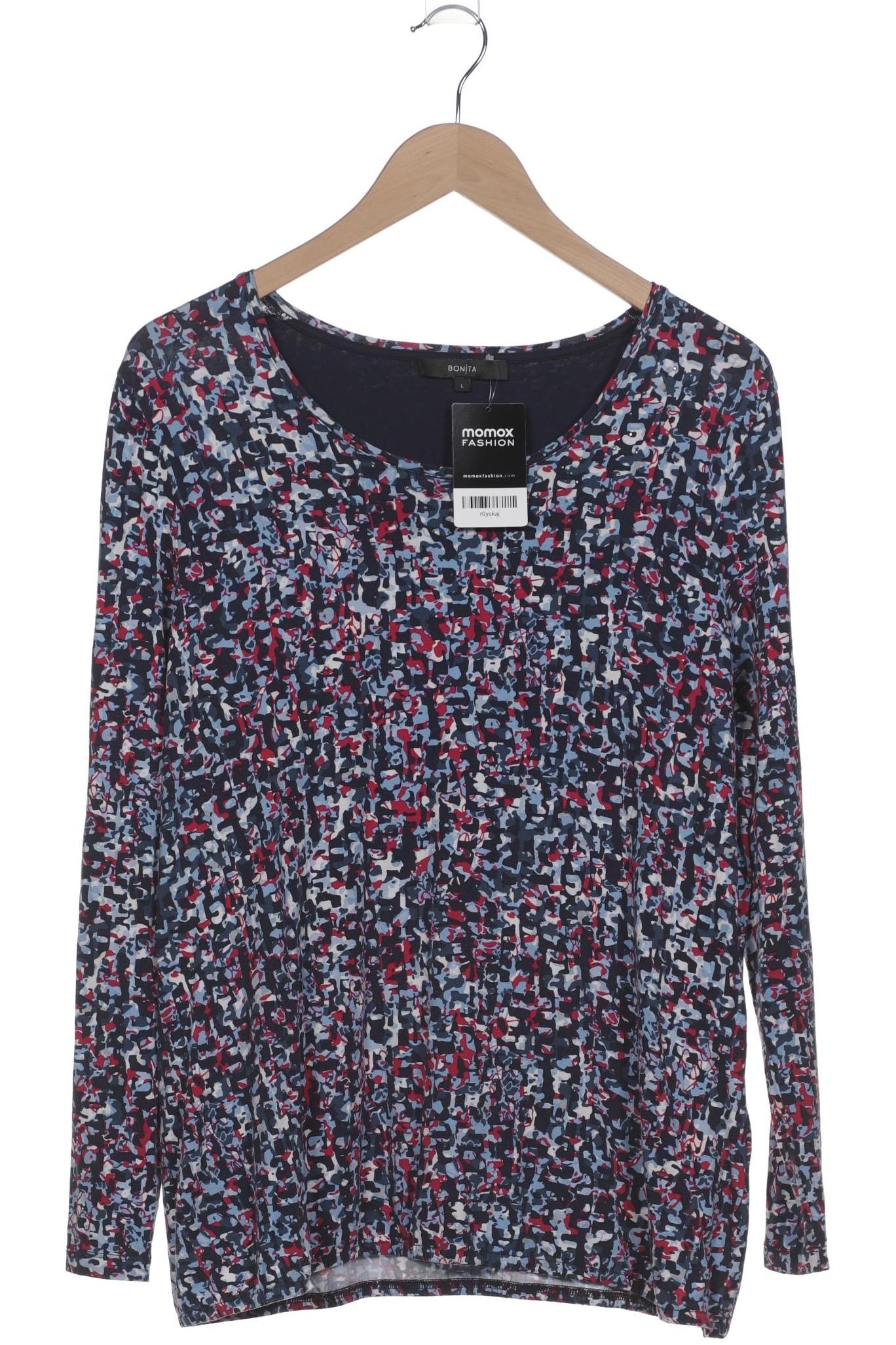

Bonita Damen Langarmshirt, marineblau, Gr. 42