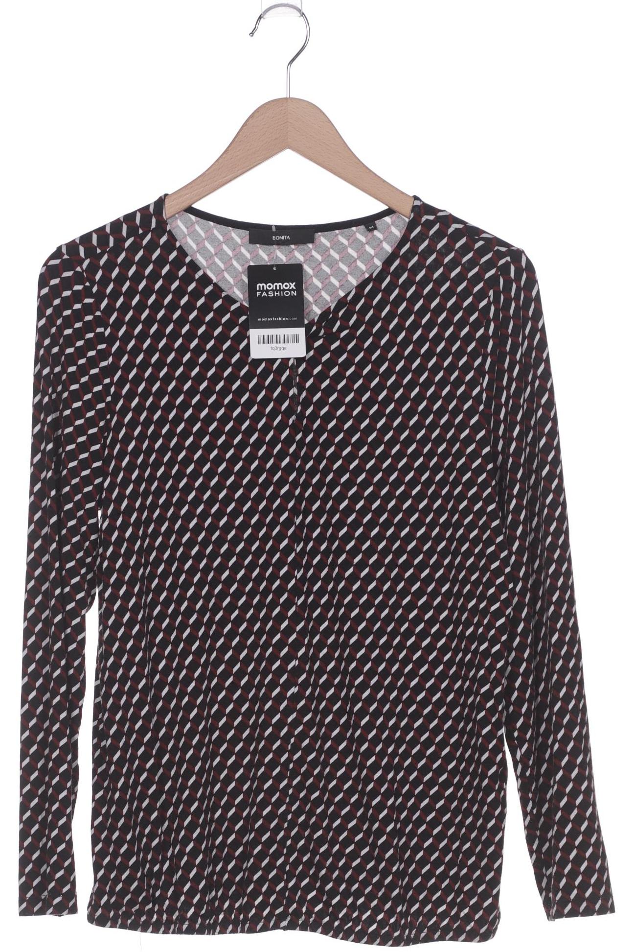 

Bonita Damen Langarmshirt, bordeaux, Gr. 38