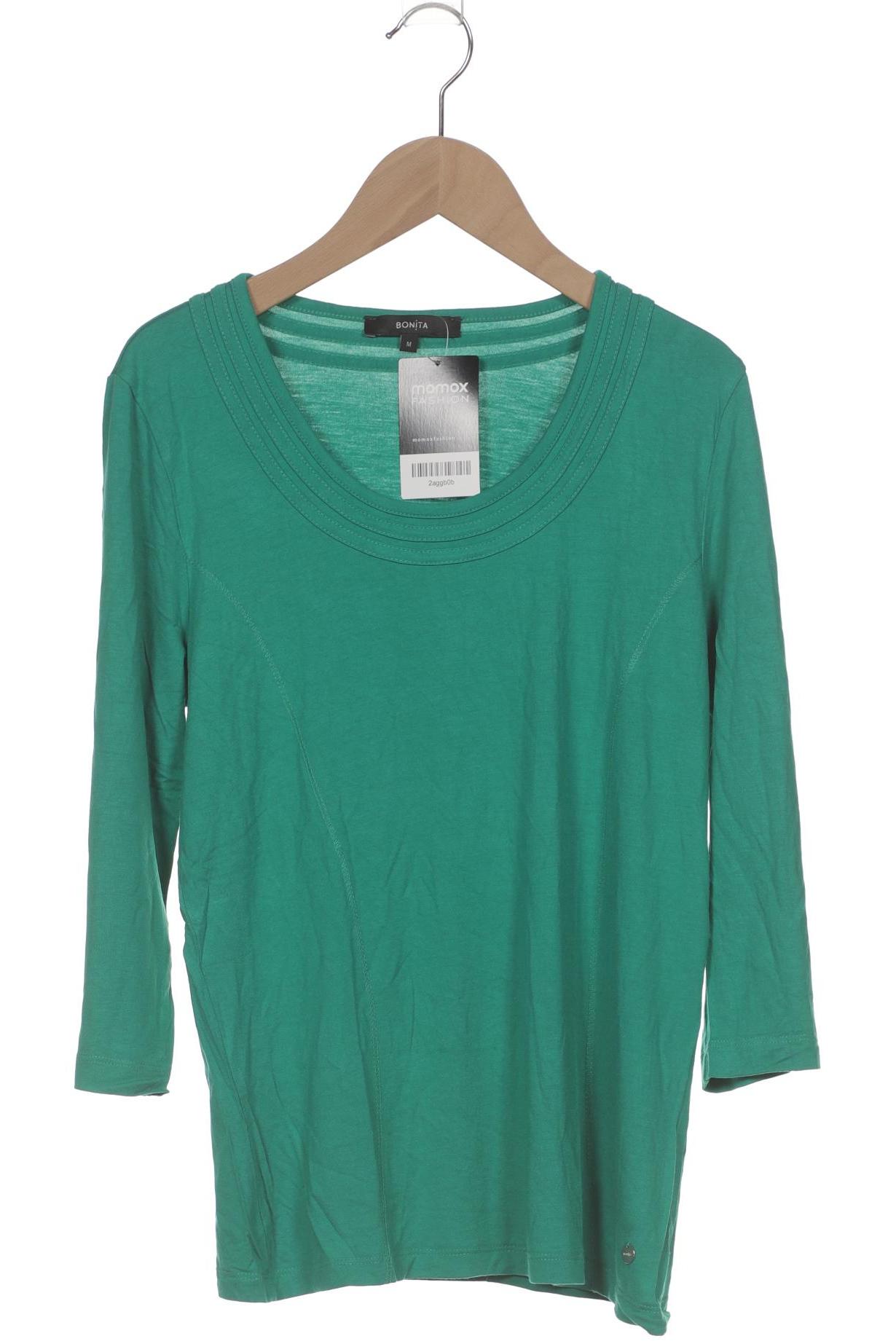

Bonita Damen Langarmshirt, grün, Gr. 38