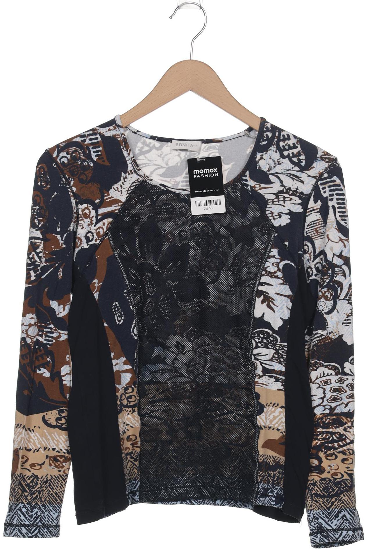 

Bonita Damen Langarmshirt, marineblau, Gr. 38