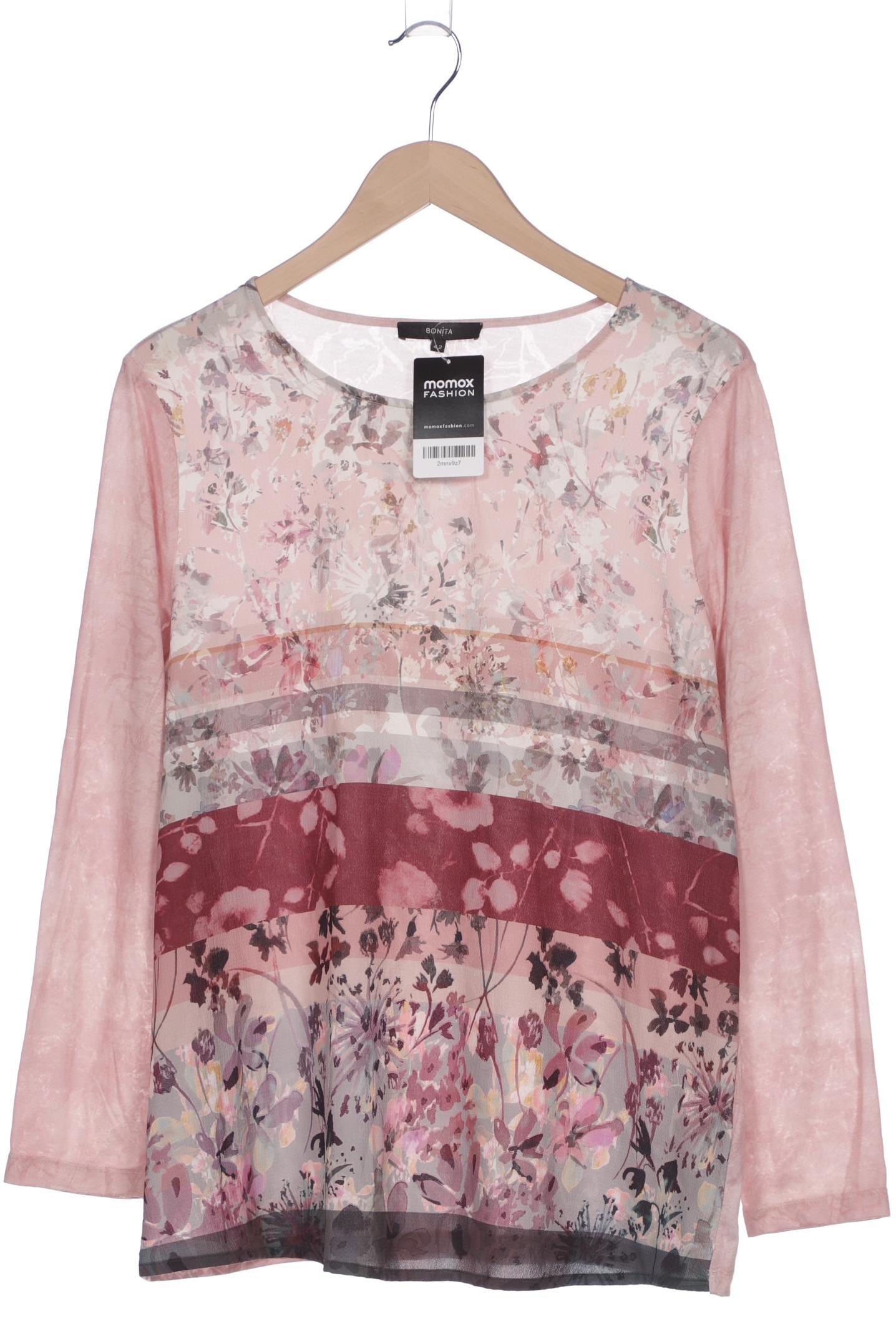 

Bonita Damen Langarmshirt, pink, Gr. 42