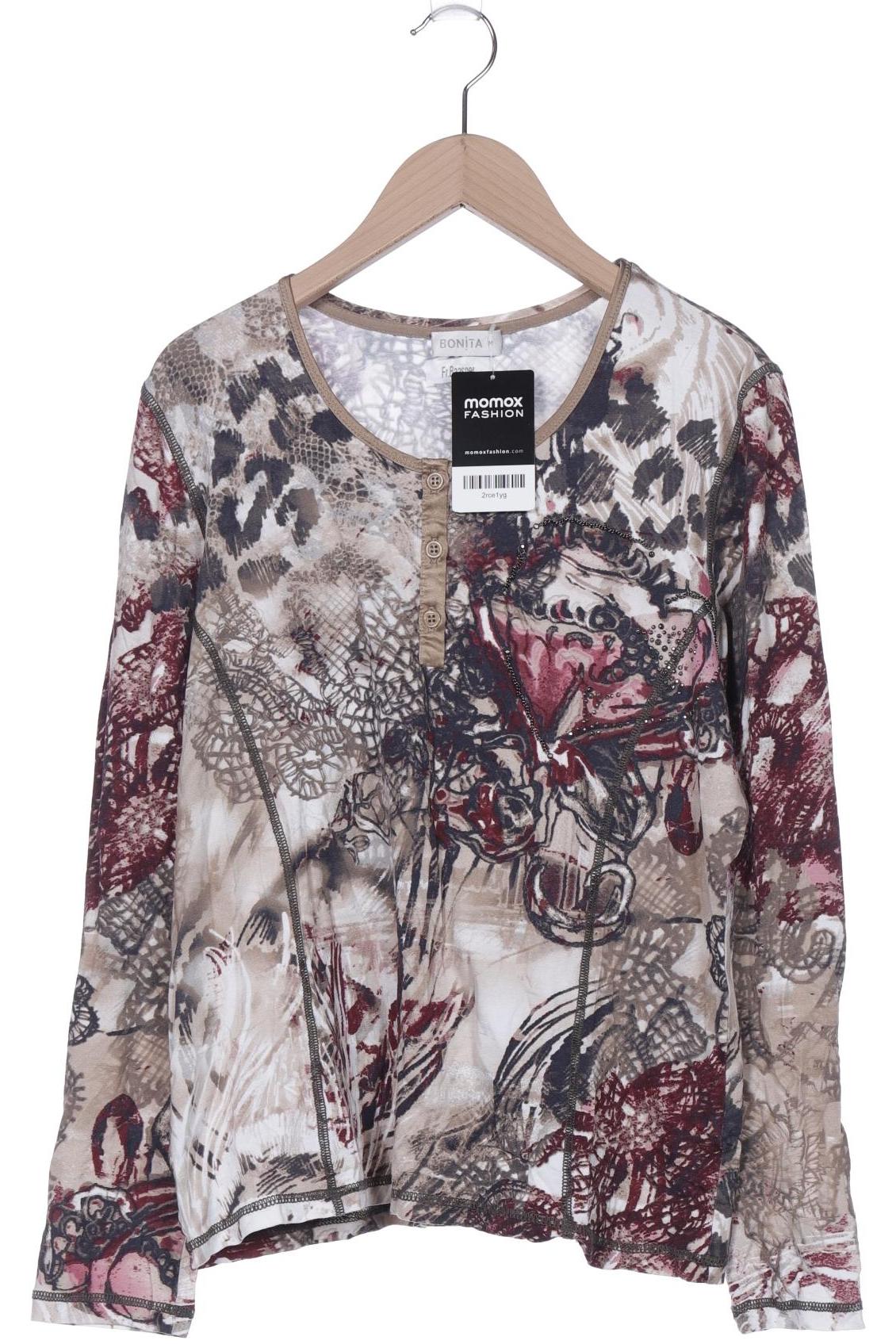 

Bonita Damen Langarmshirt, beige, Gr. 38