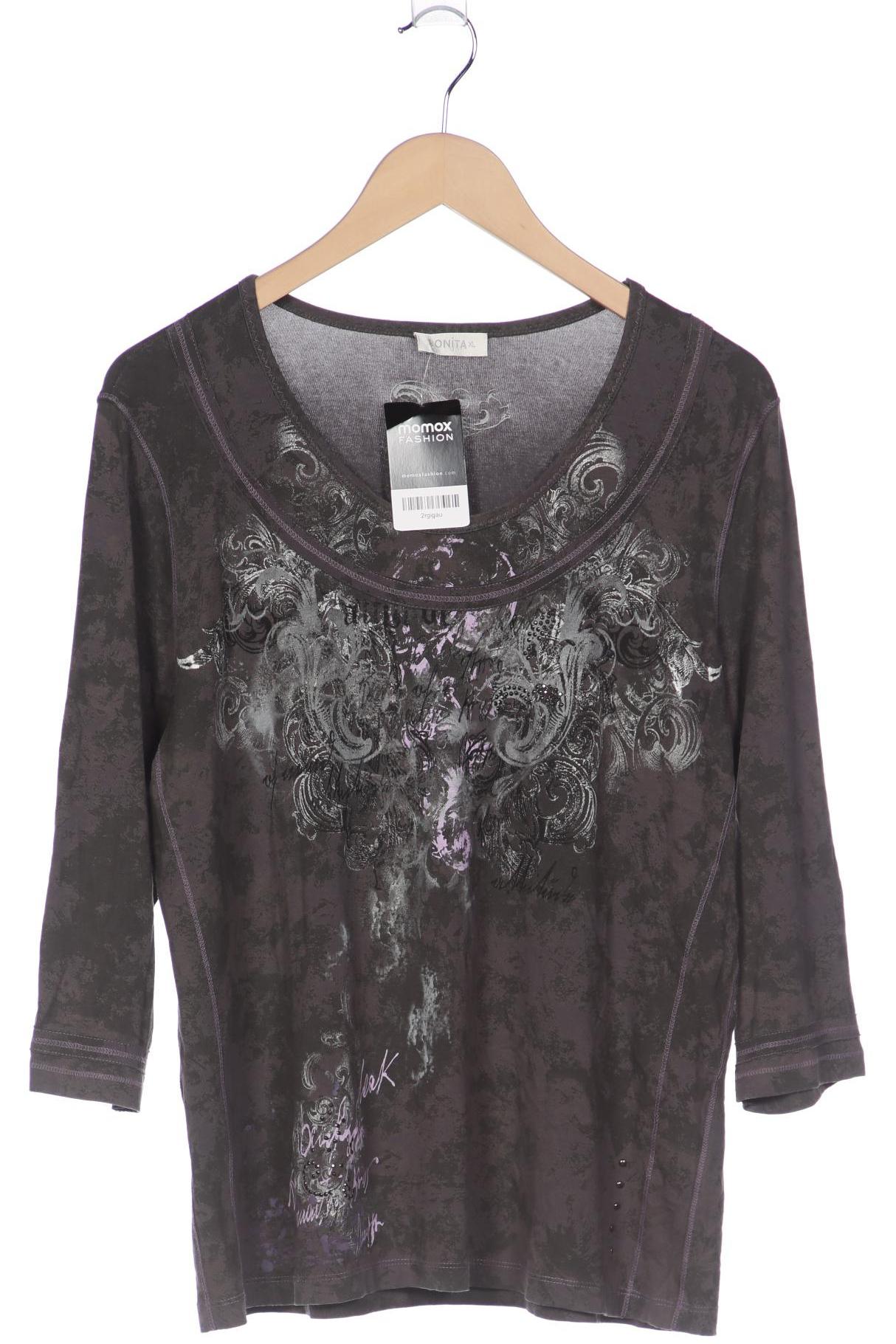 

Bonita Damen Langarmshirt, grau