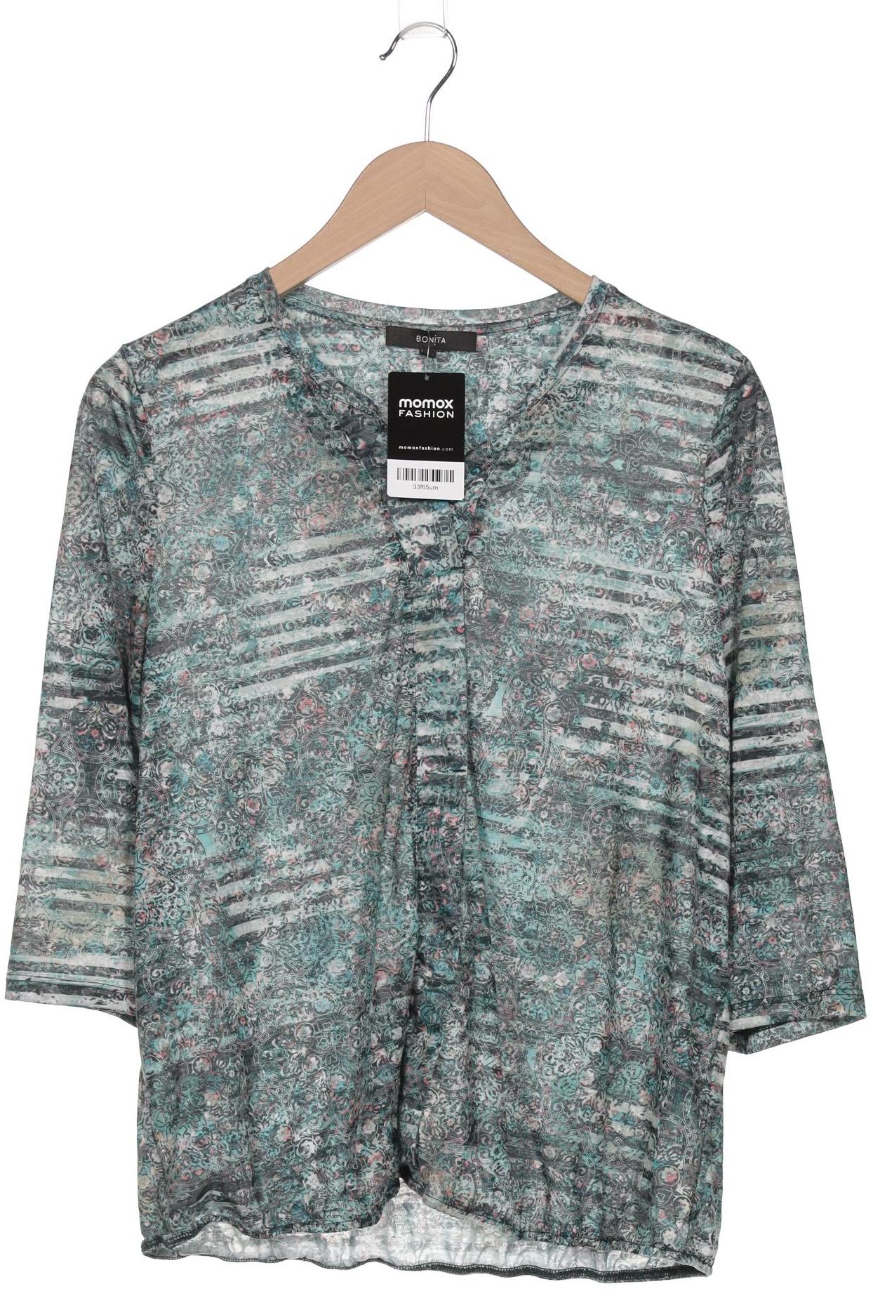 

Bonita Damen Langarmshirt, türkis, Gr. 42