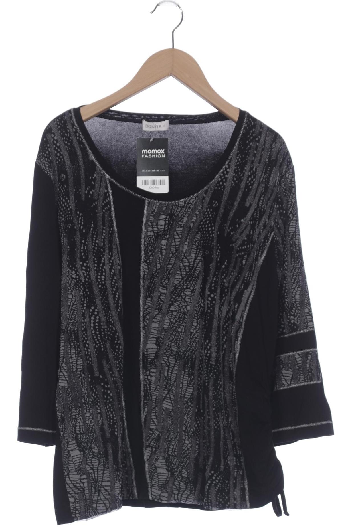 

Bonita Damen Langarmshirt, schwarz, Gr. 44