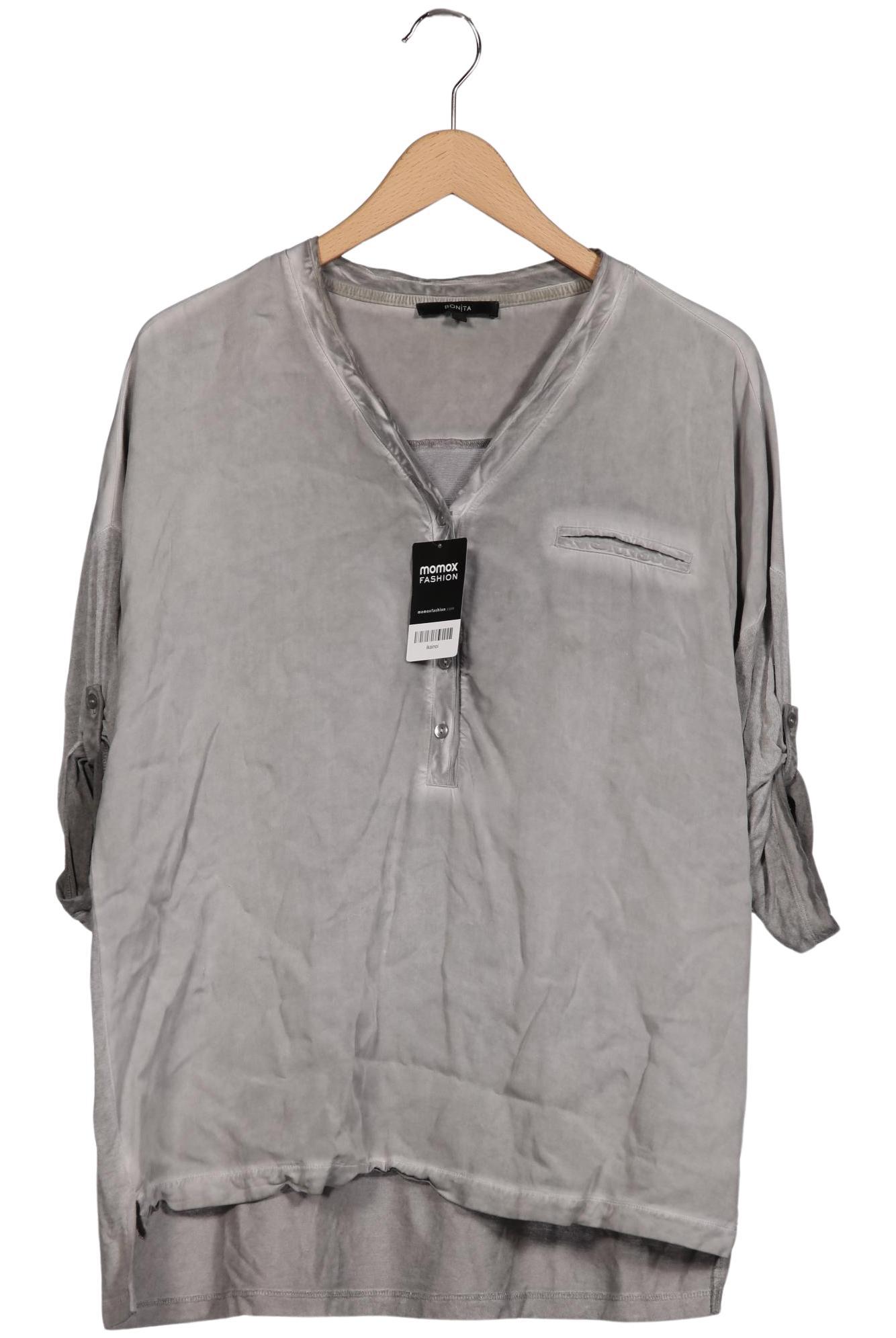 

Bonita Damen Langarmshirt, grau, Gr. 44