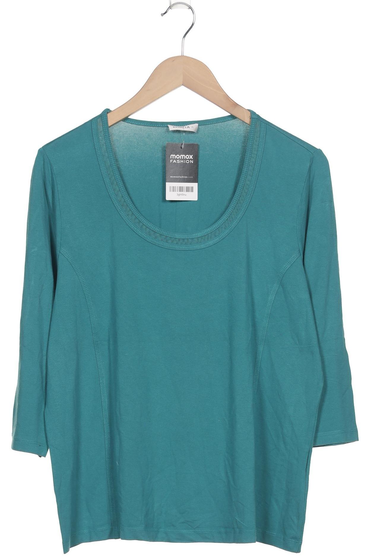 

Bonita Damen Langarmshirt, türkis, Gr. 44