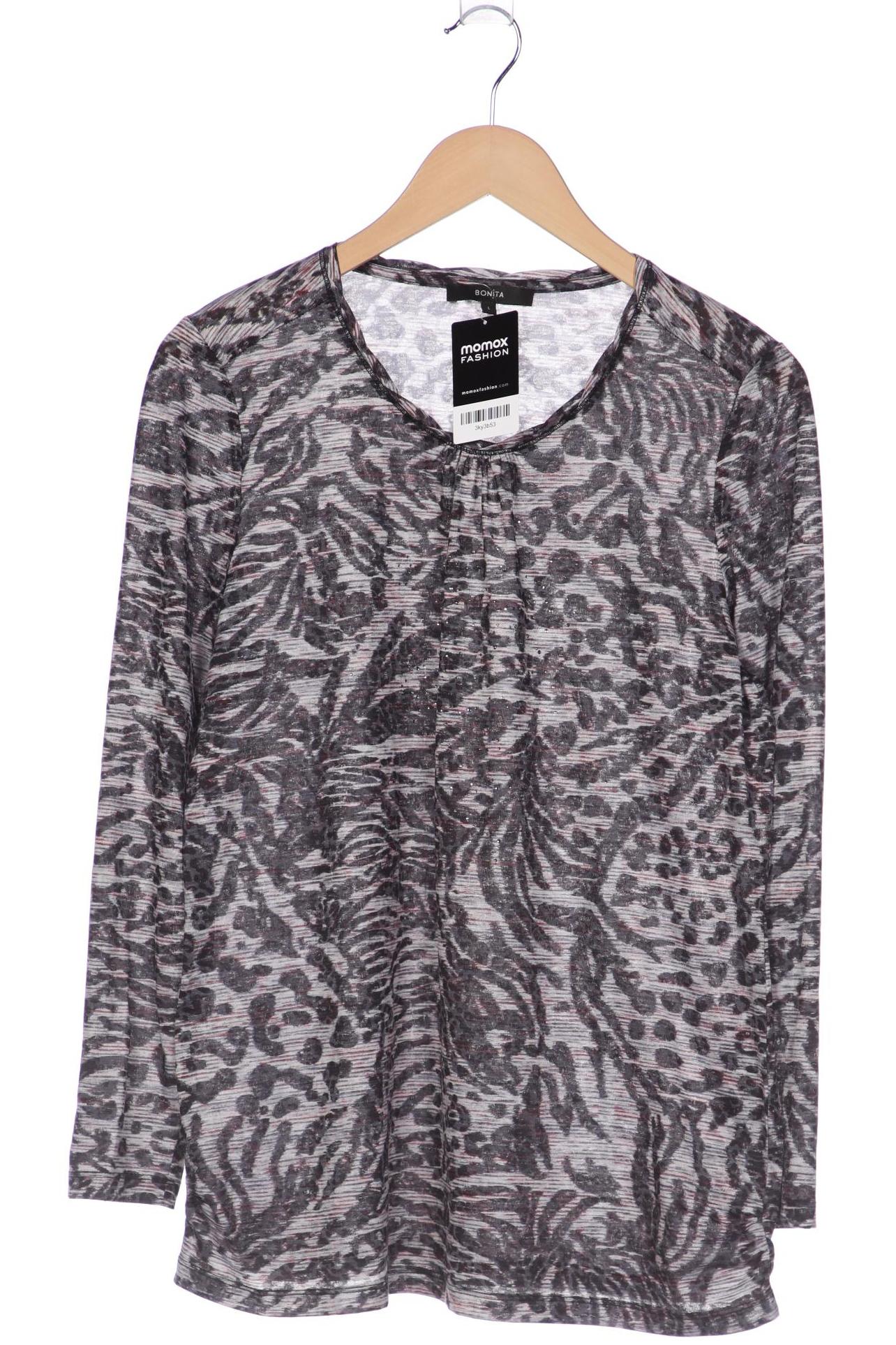 

Bonita Damen Langarmshirt, grau