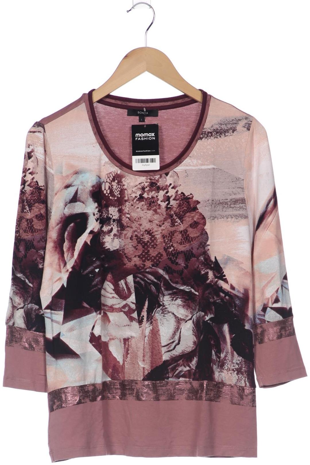 

Bonita Damen Langarmshirt, pink, Gr. 42