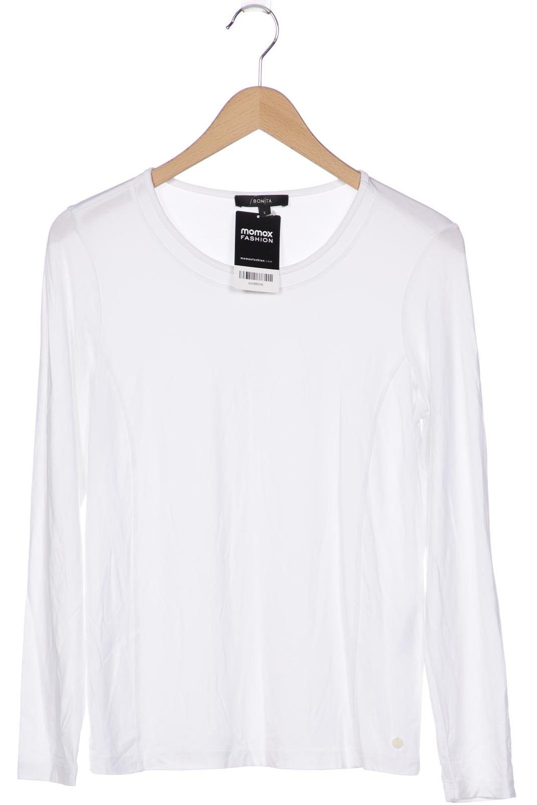 

Bonita Damen Langarmshirt, weiß