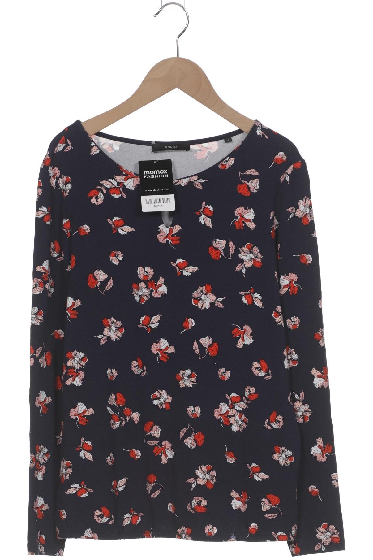 

Bonita Damen Langarmshirt, marineblau, Gr. 36