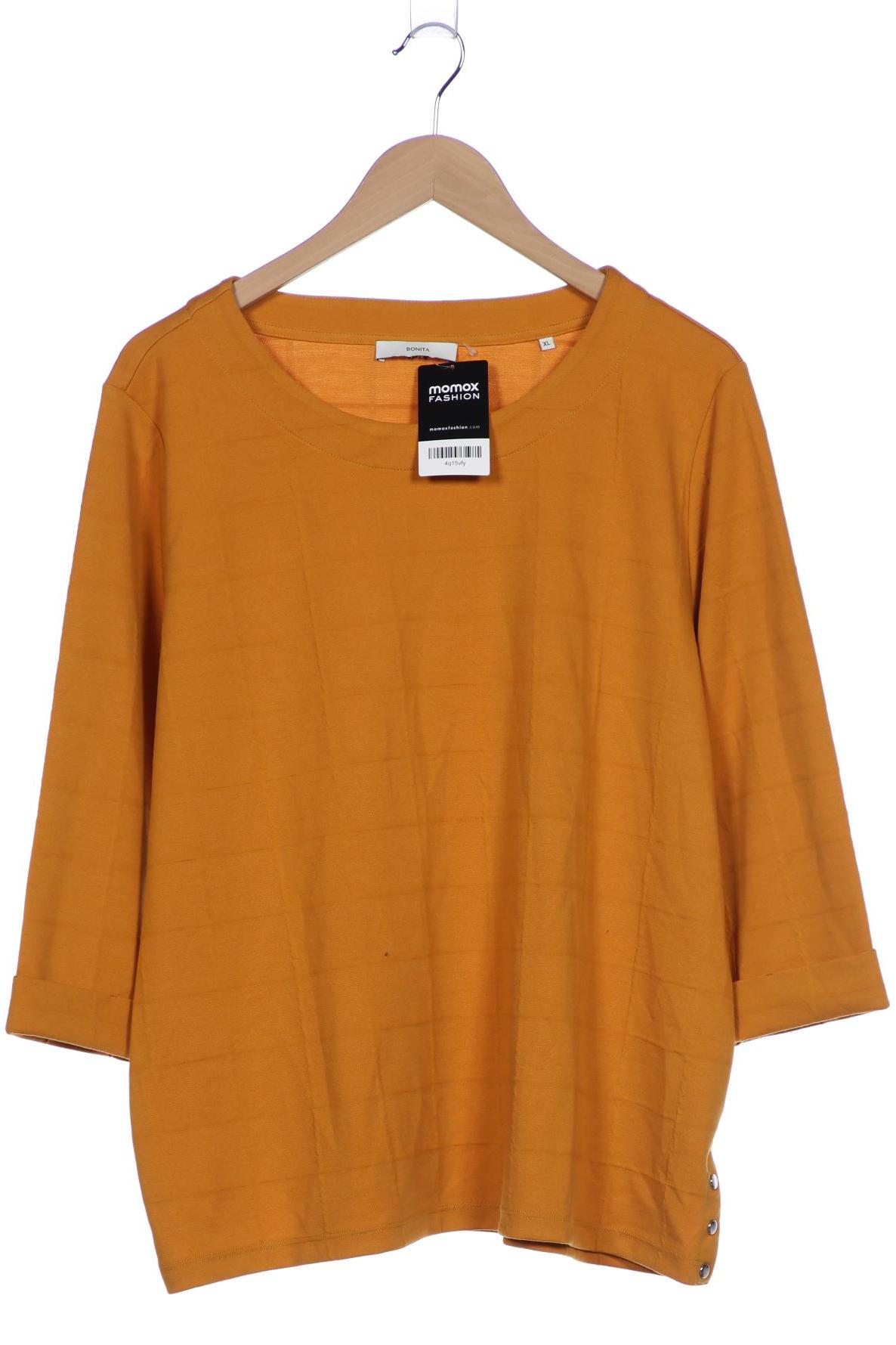 

Bonita Damen Langarmshirt, orange, Gr. 44