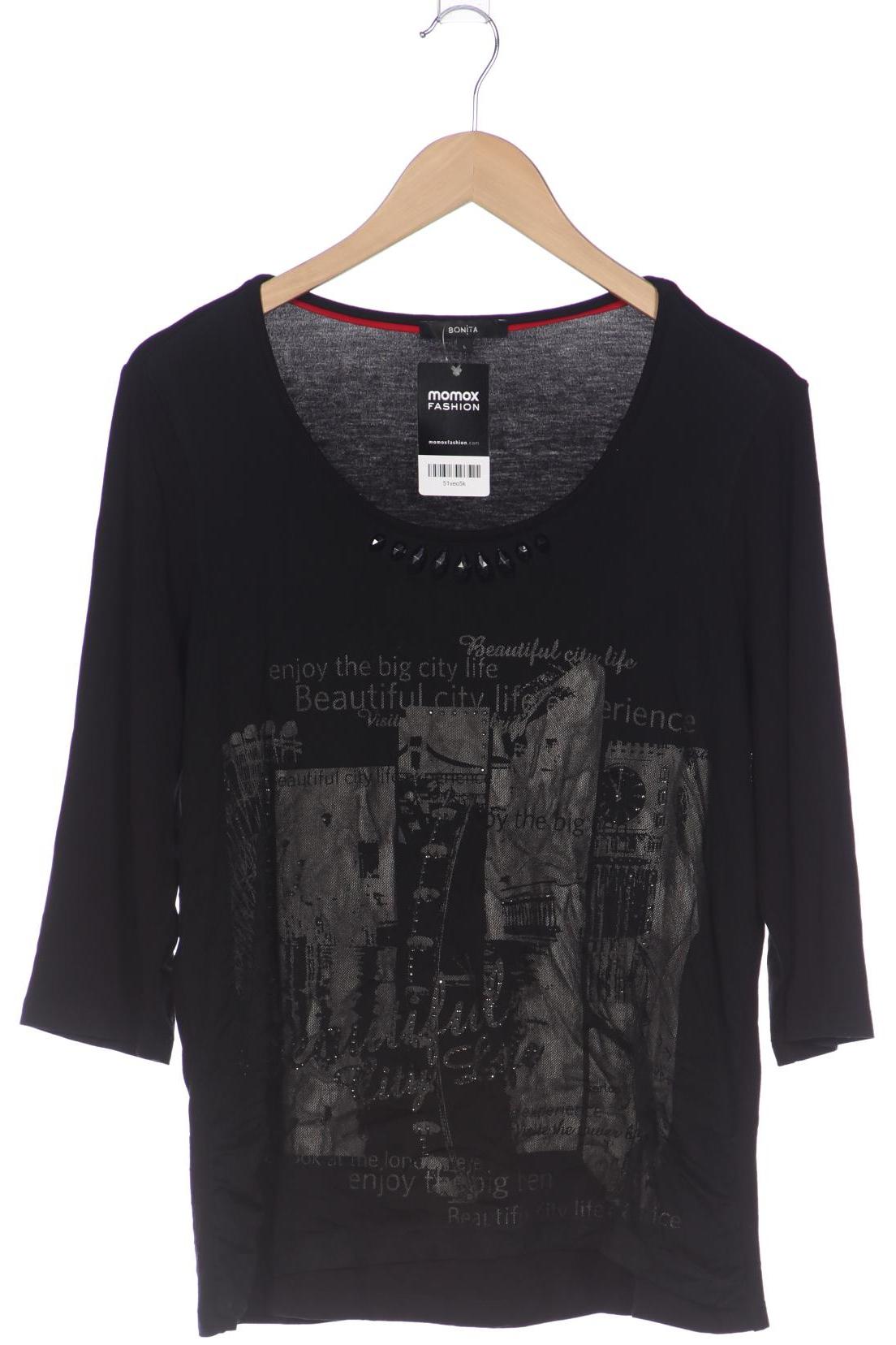 

Bonita Damen Langarmshirt, schwarz, Gr. 42