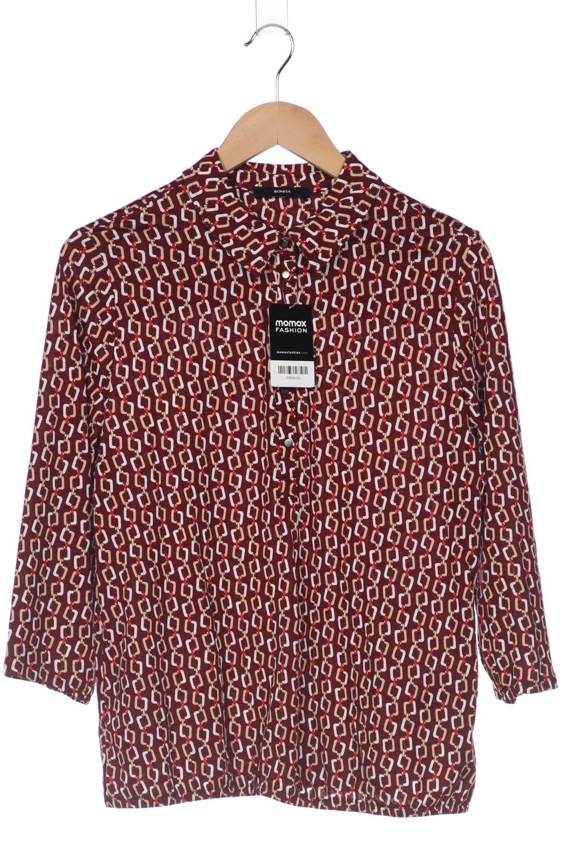 

Bonita Damen Langarmshirt, bordeaux, Gr. 38