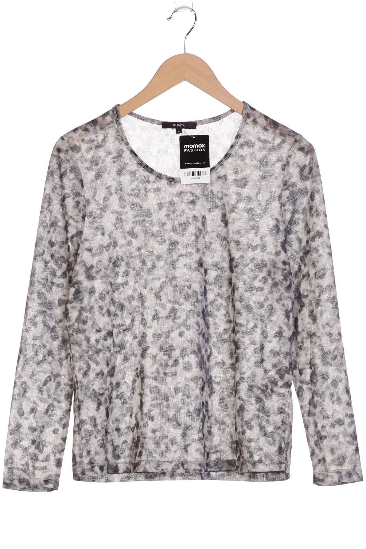 

Bonita Damen Langarmshirt, grau, Gr. 38