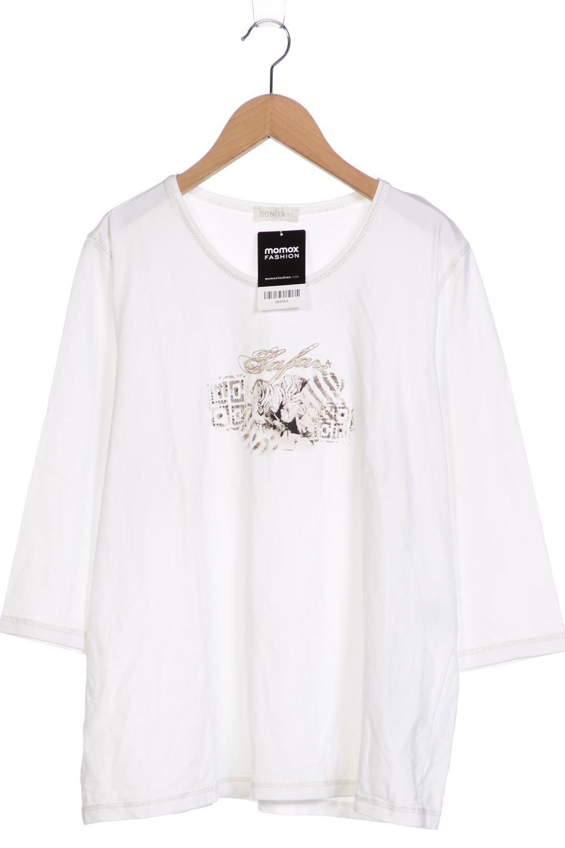 

Bonita Damen Langarmshirt, weiß