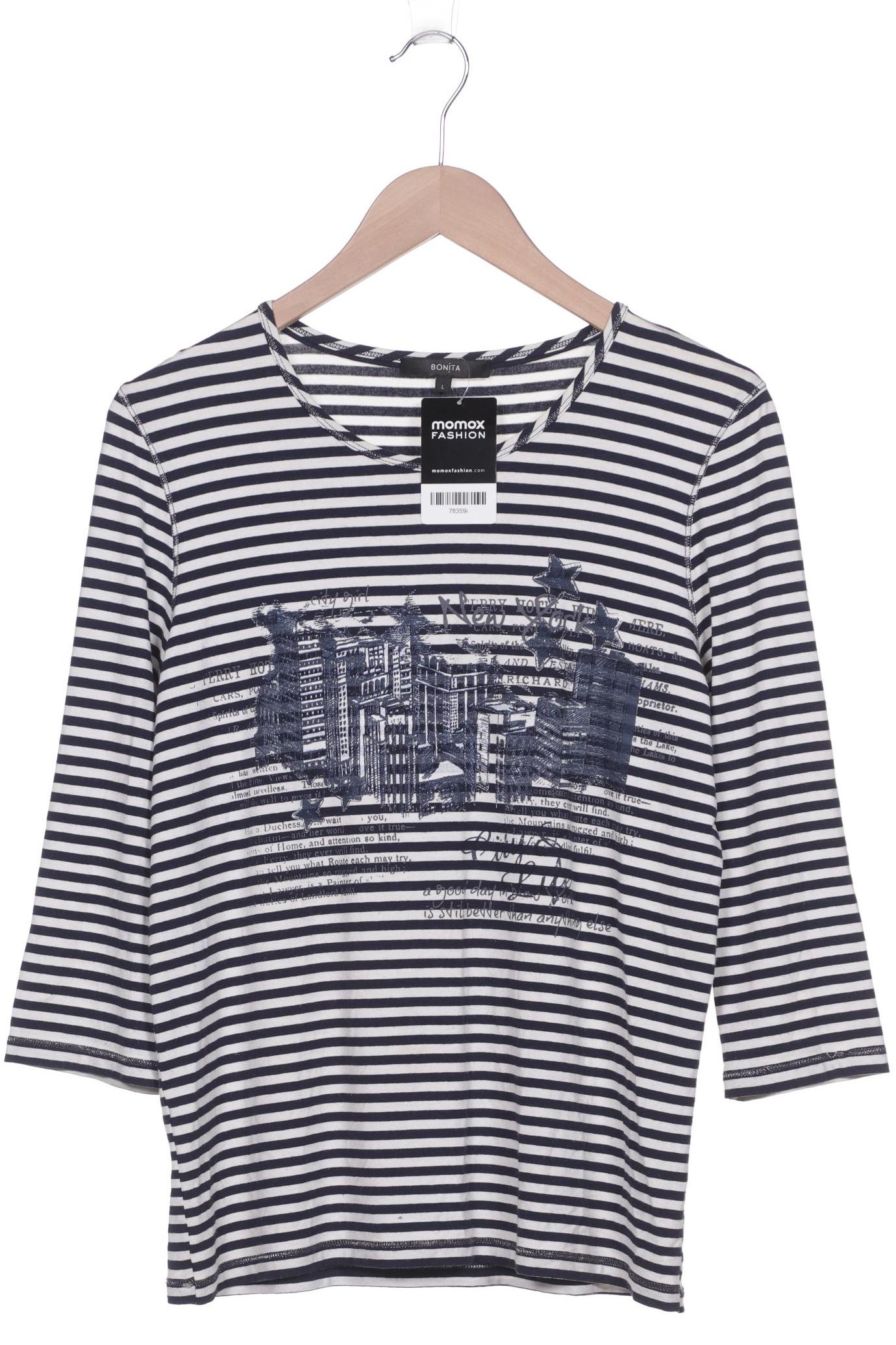

Bonita Damen Langarmshirt, marineblau
