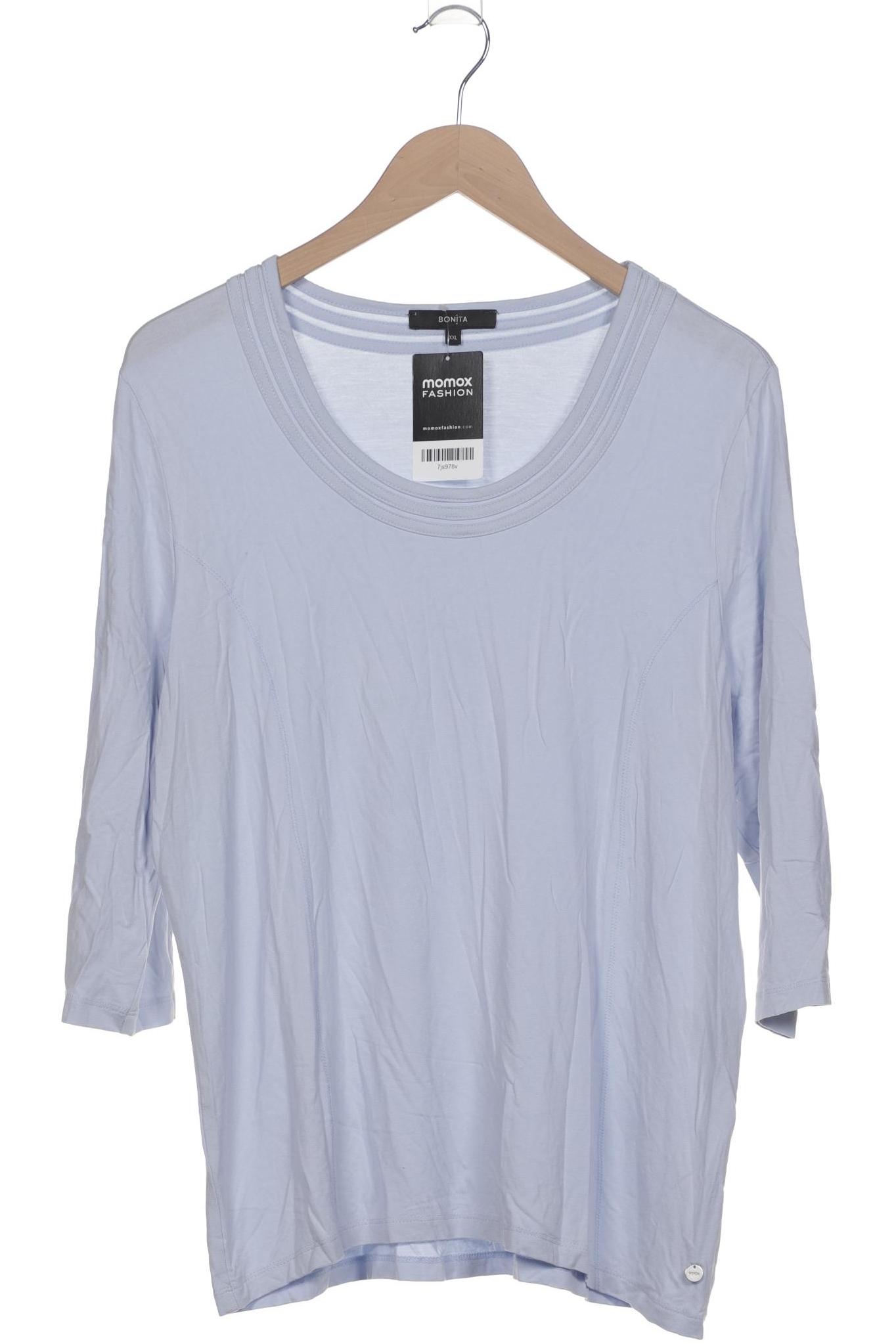 

Bonita Damen Langarmshirt, hellblau, Gr. 46