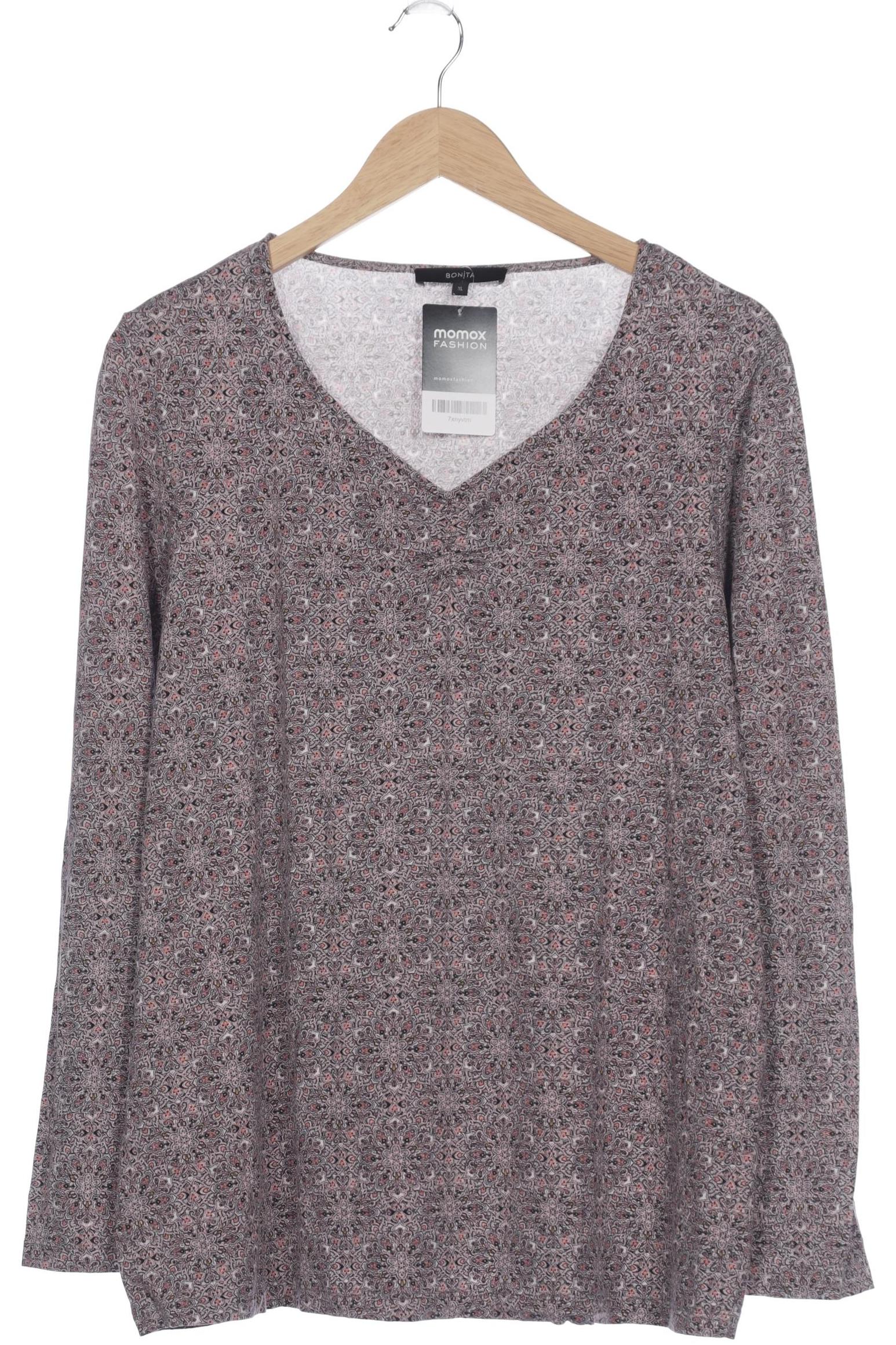 

Bonita Damen Langarmshirt, grau, Gr. 44