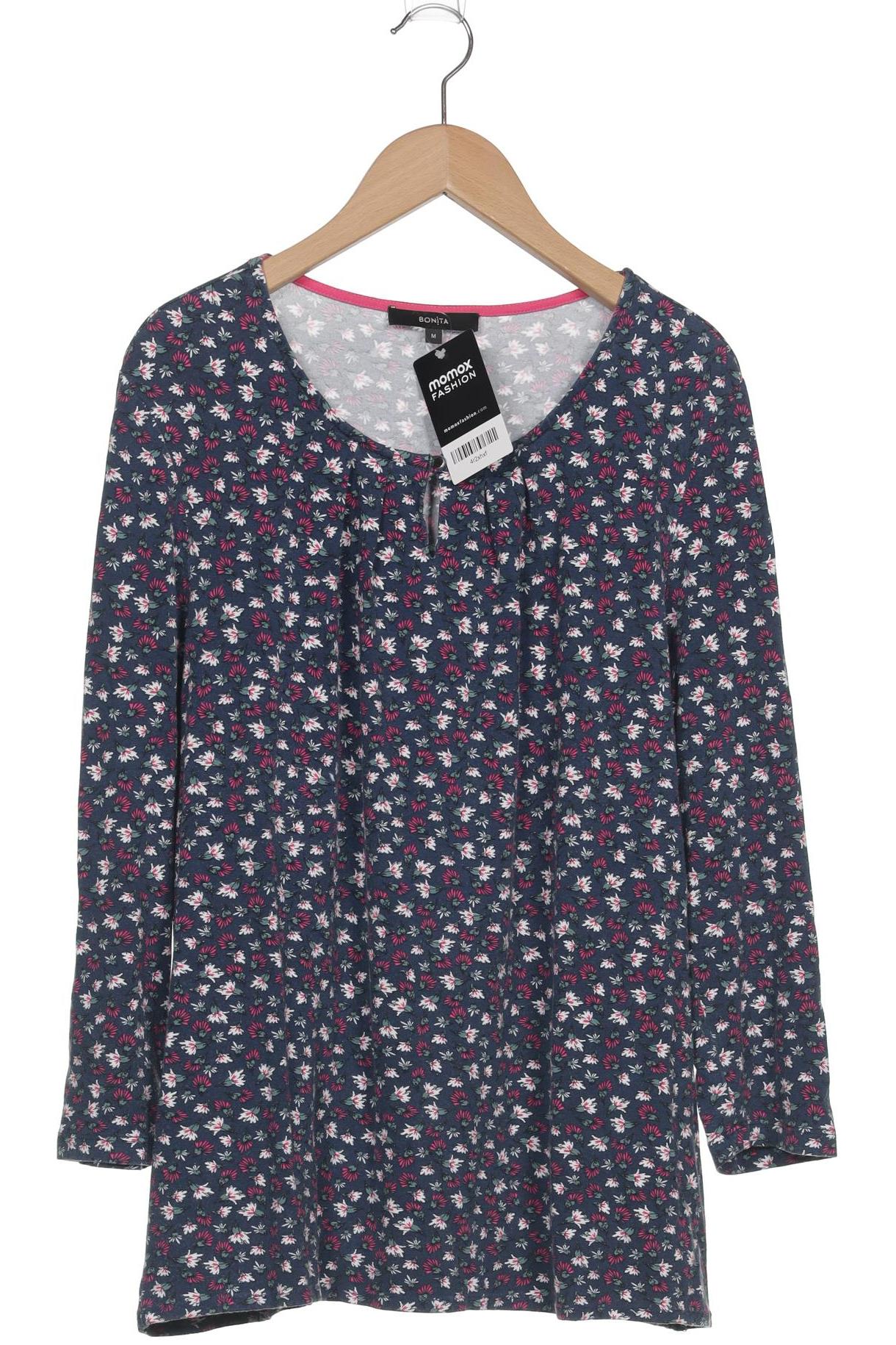 

Bonita Damen Langarmshirt, marineblau, Gr. 38