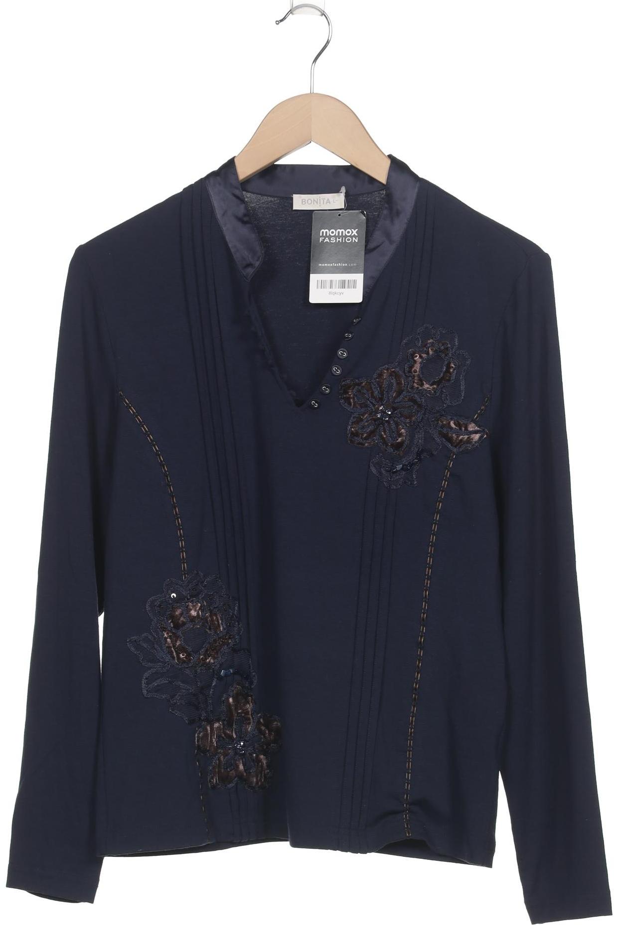 

Bonita Damen Langarmshirt, marineblau, Gr. 42