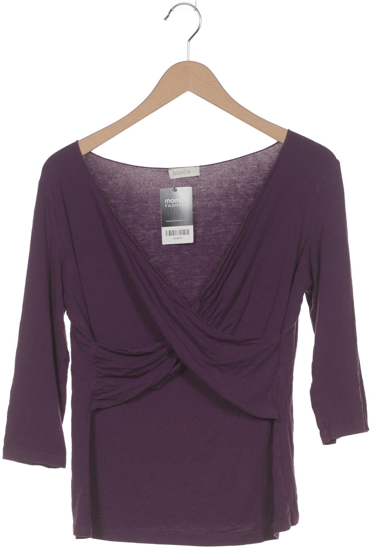 

Bonita Damen Langarmshirt, flieder, Gr. 42