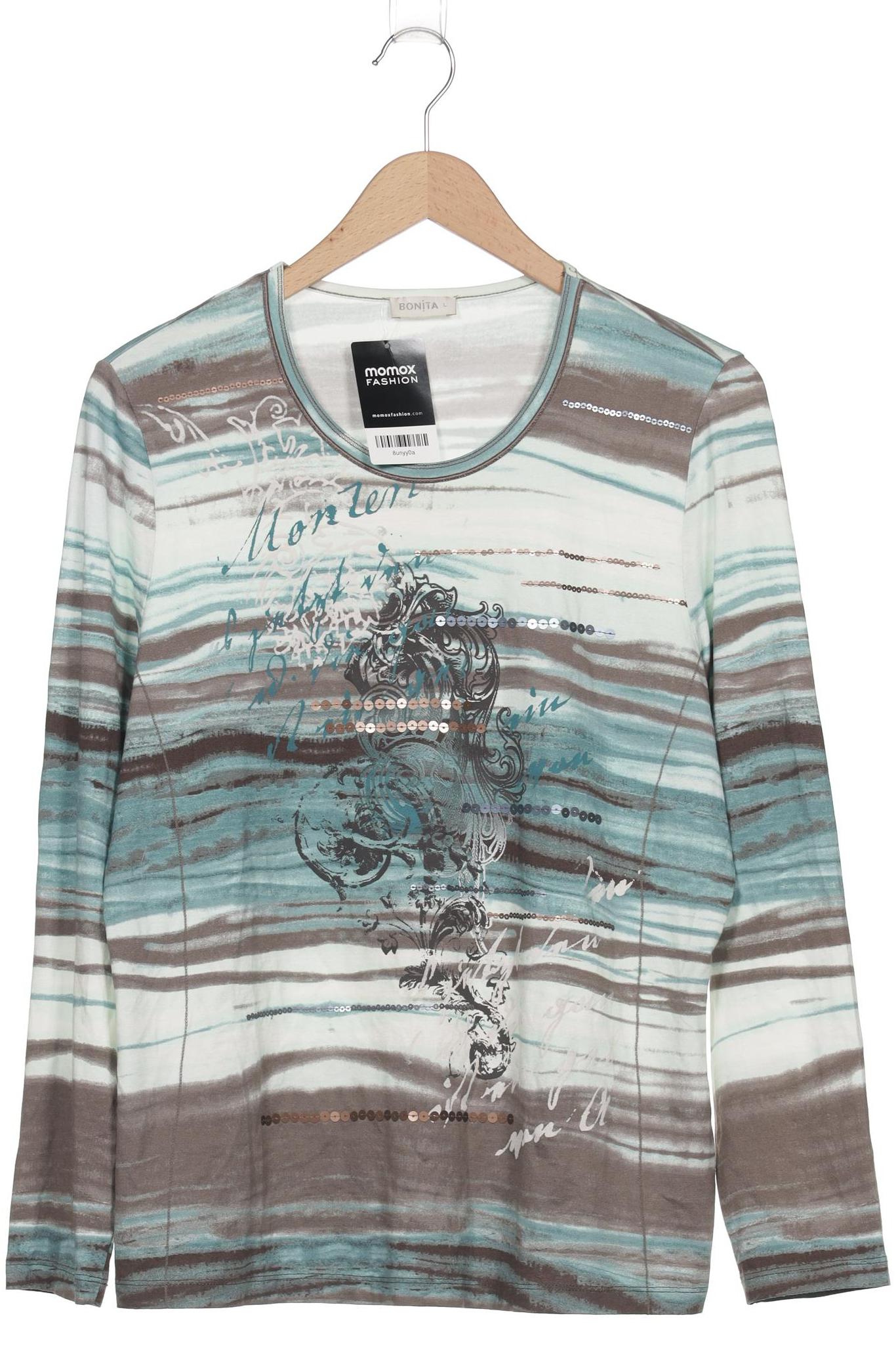 

Bonita Damen Langarmshirt, mehrfarbig, Gr. 42