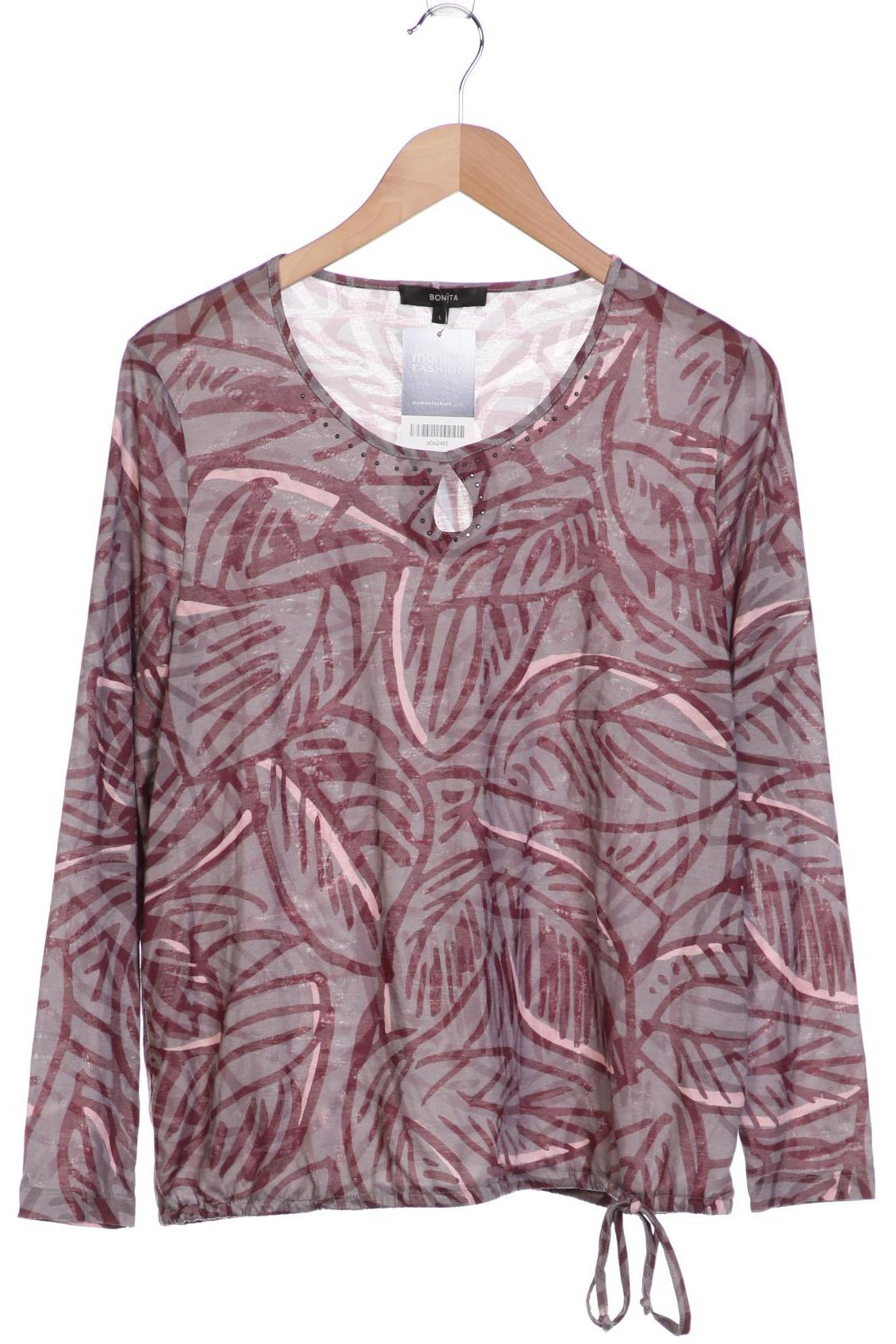 

Bonita Damen Langarmshirt, grau