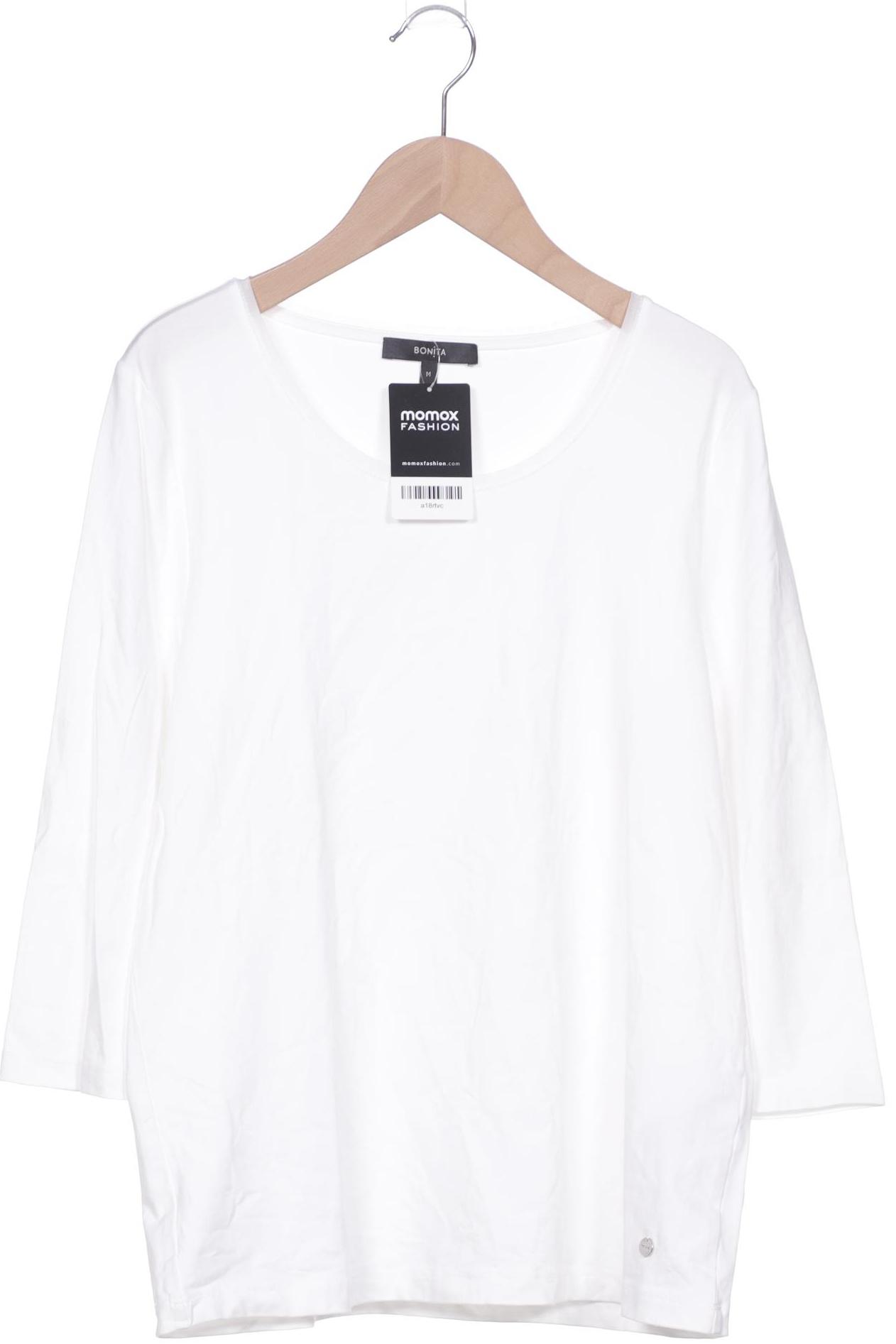

Bonita Damen Langarmshirt, weiß, Gr. 38