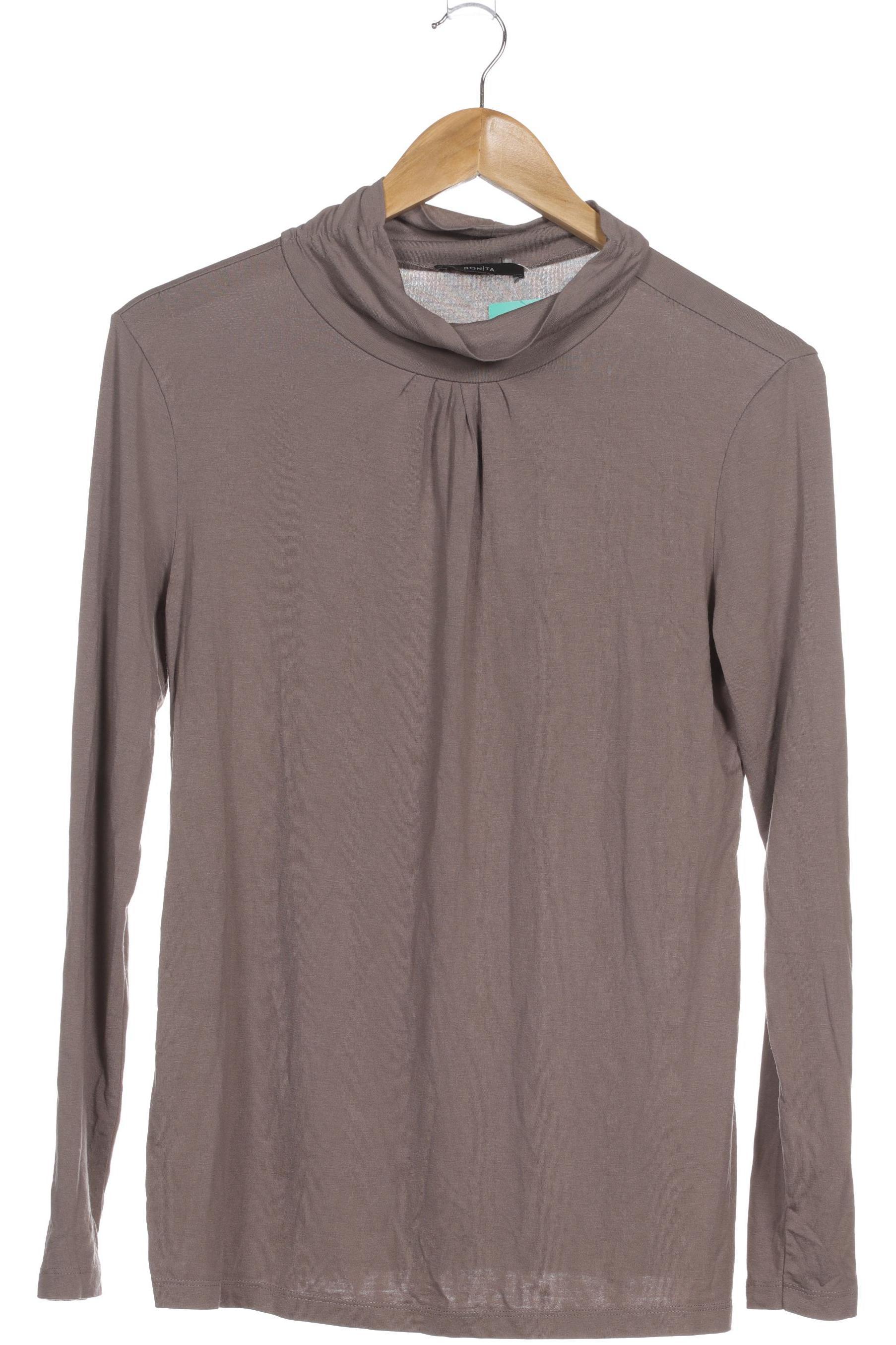 

Bonita Damen Langarmshirt, braun, Gr.