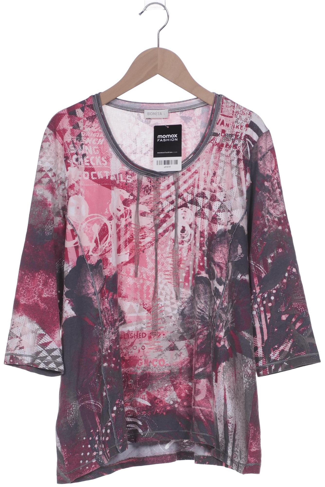 

Bonita Damen Langarmshirt, pink, Gr. 42
