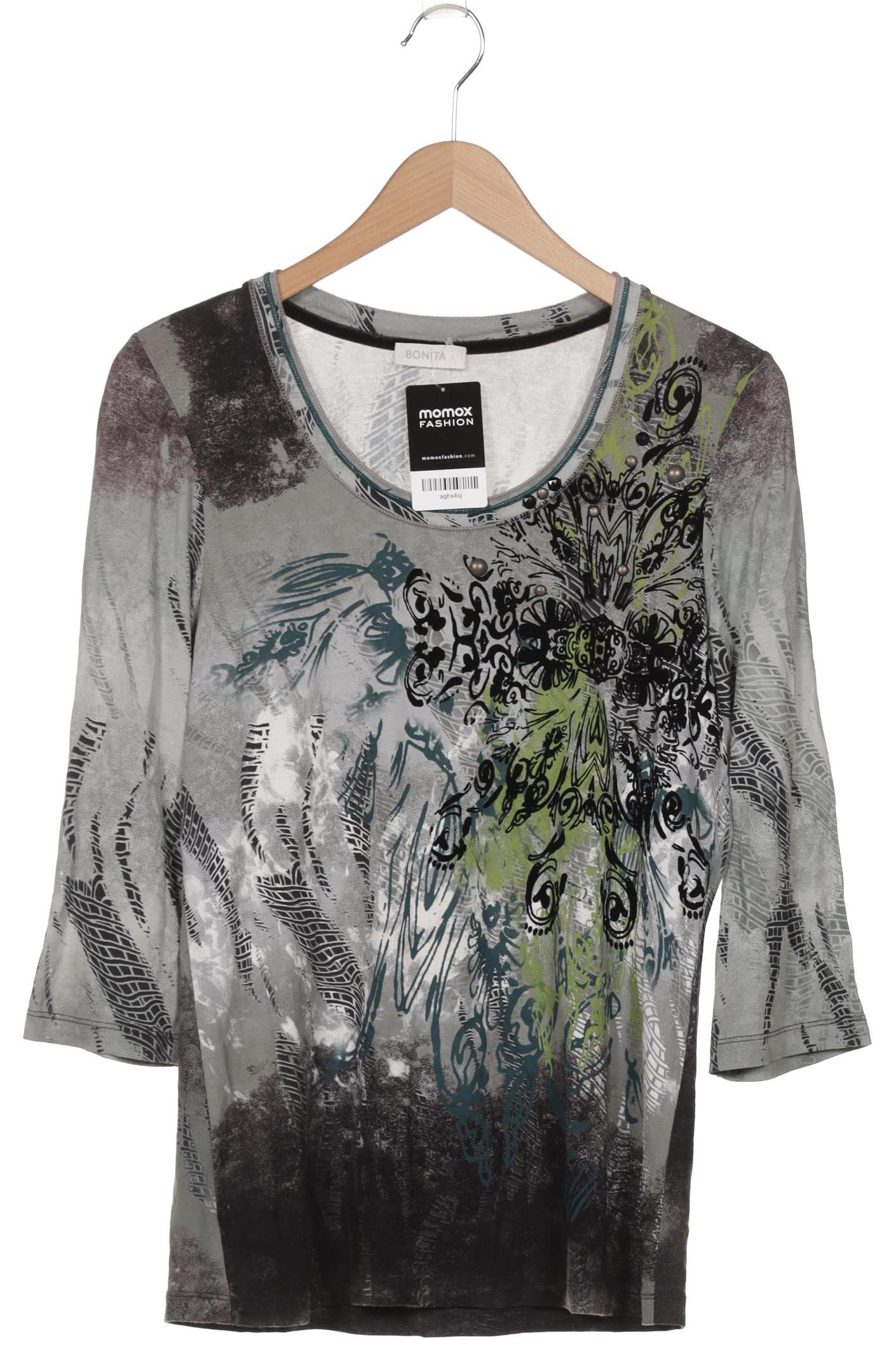 

Bonita Damen Langarmshirt, grau, Gr. 42