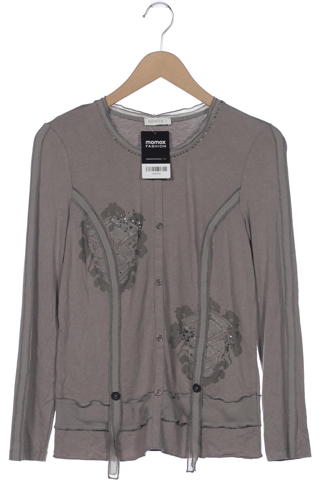 

Bonita Damen Langarmshirt, grau