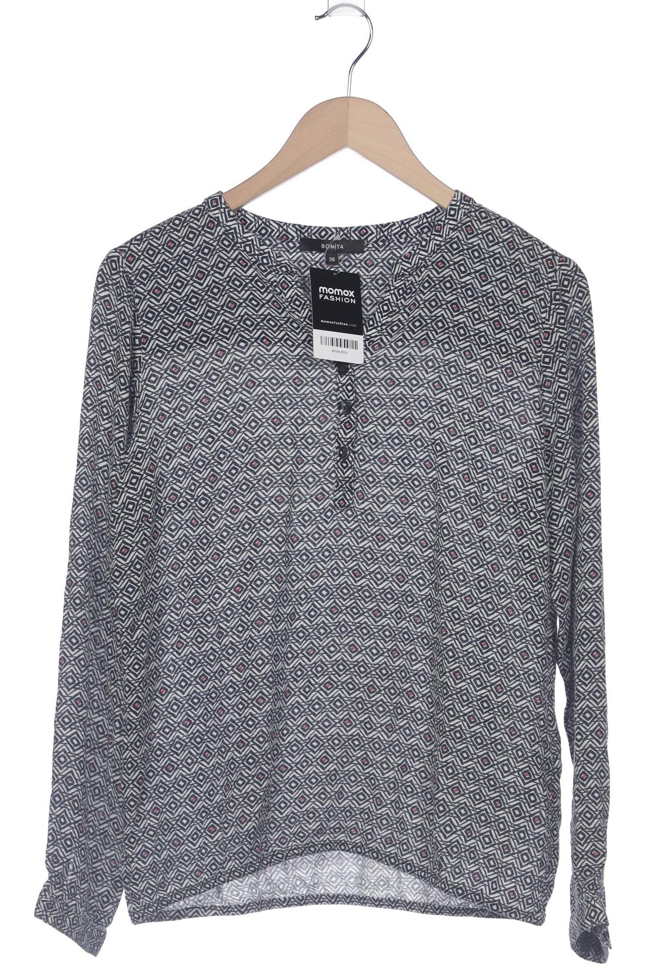 

Bonita Damen Langarmshirt, marineblau, Gr. 36