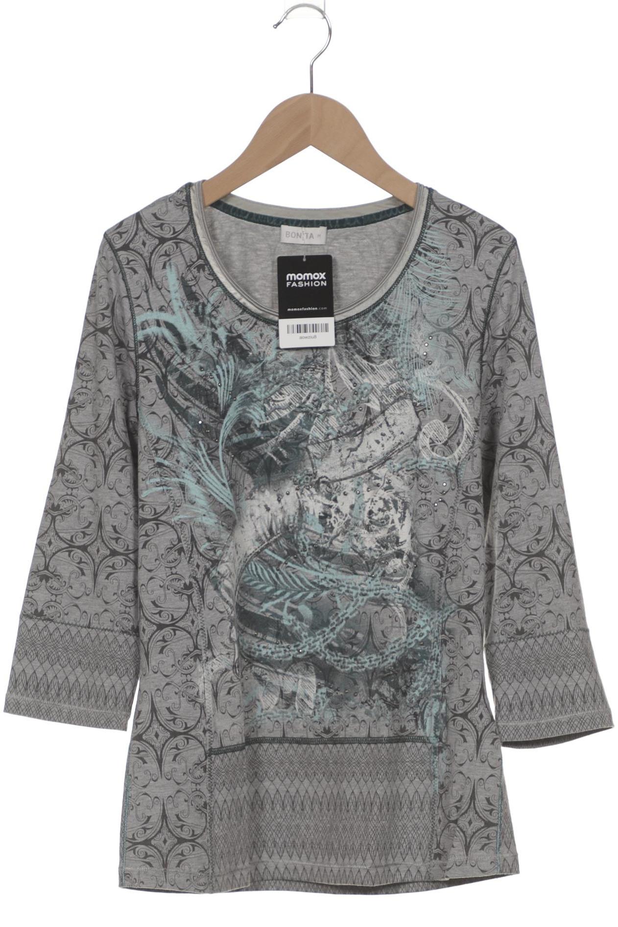 

Bonita Damen Langarmshirt, grau, Gr. 38