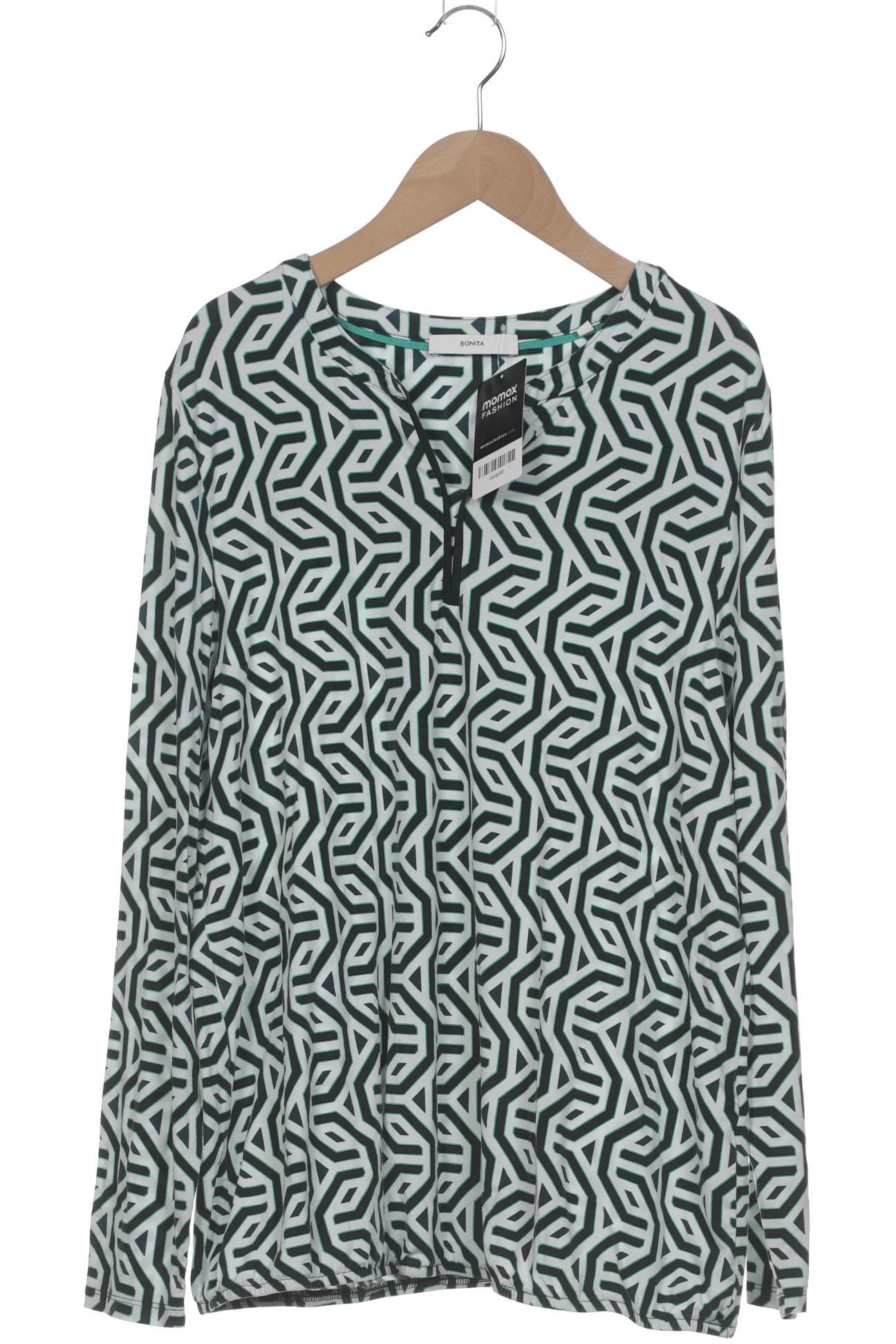 

Bonita Damen Langarmshirt, grün, Gr. 42